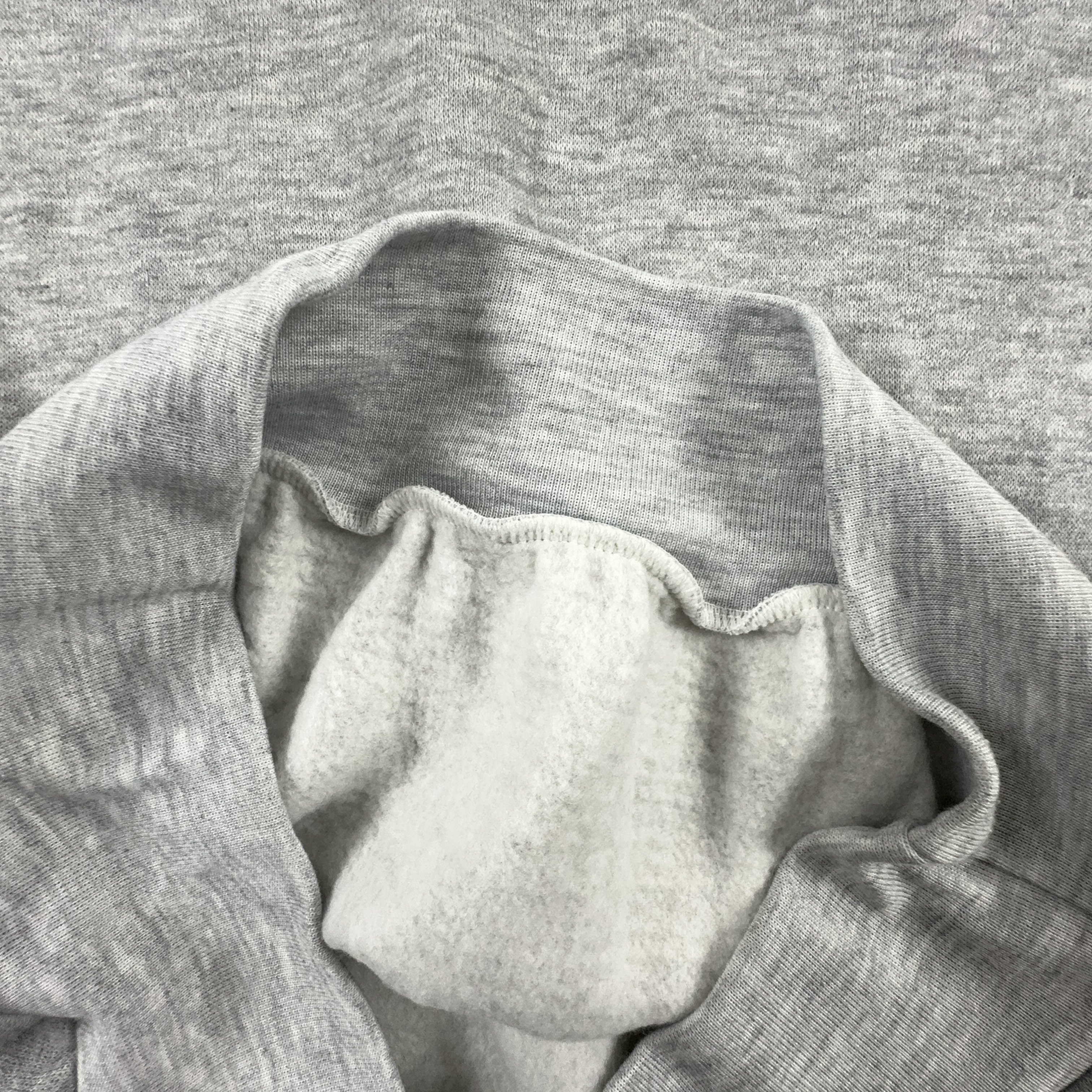 Felpa Adidas Vintage grigia e blu a girocollo anni 80 - Taglia D7 F180 uomo