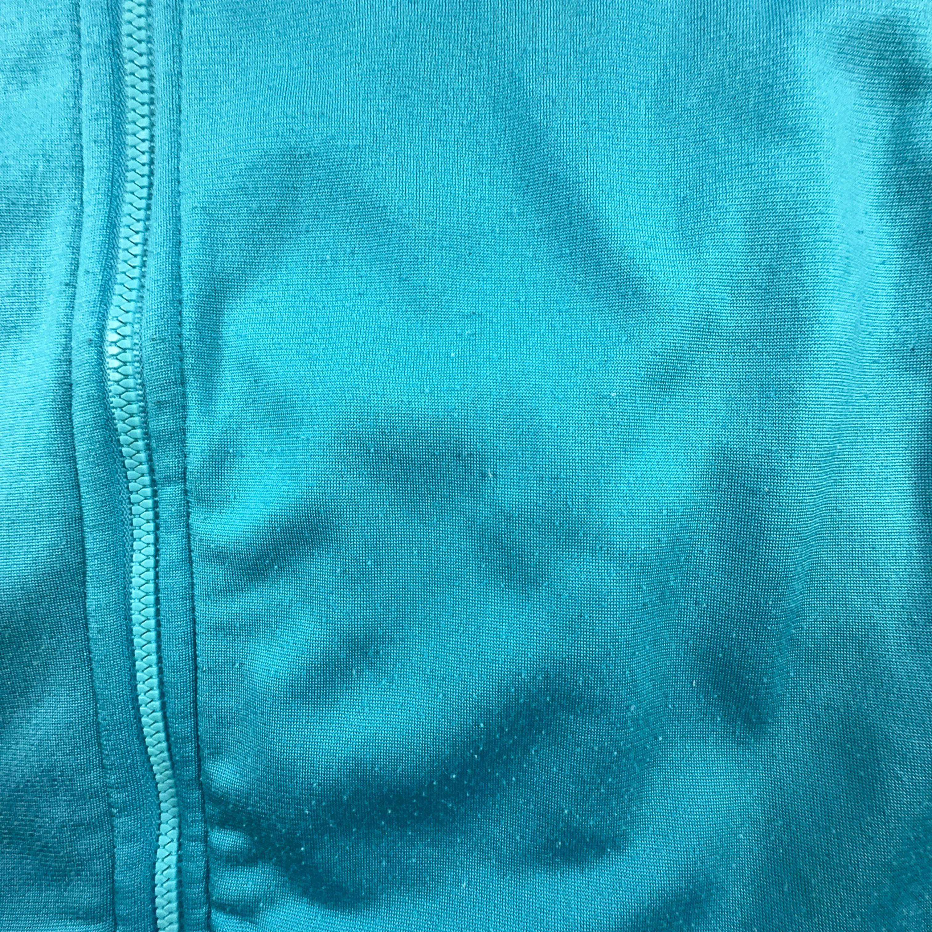 Felpa Fila Vintage blu e azzurra con zip anni 90 - Taglia I50 uomo