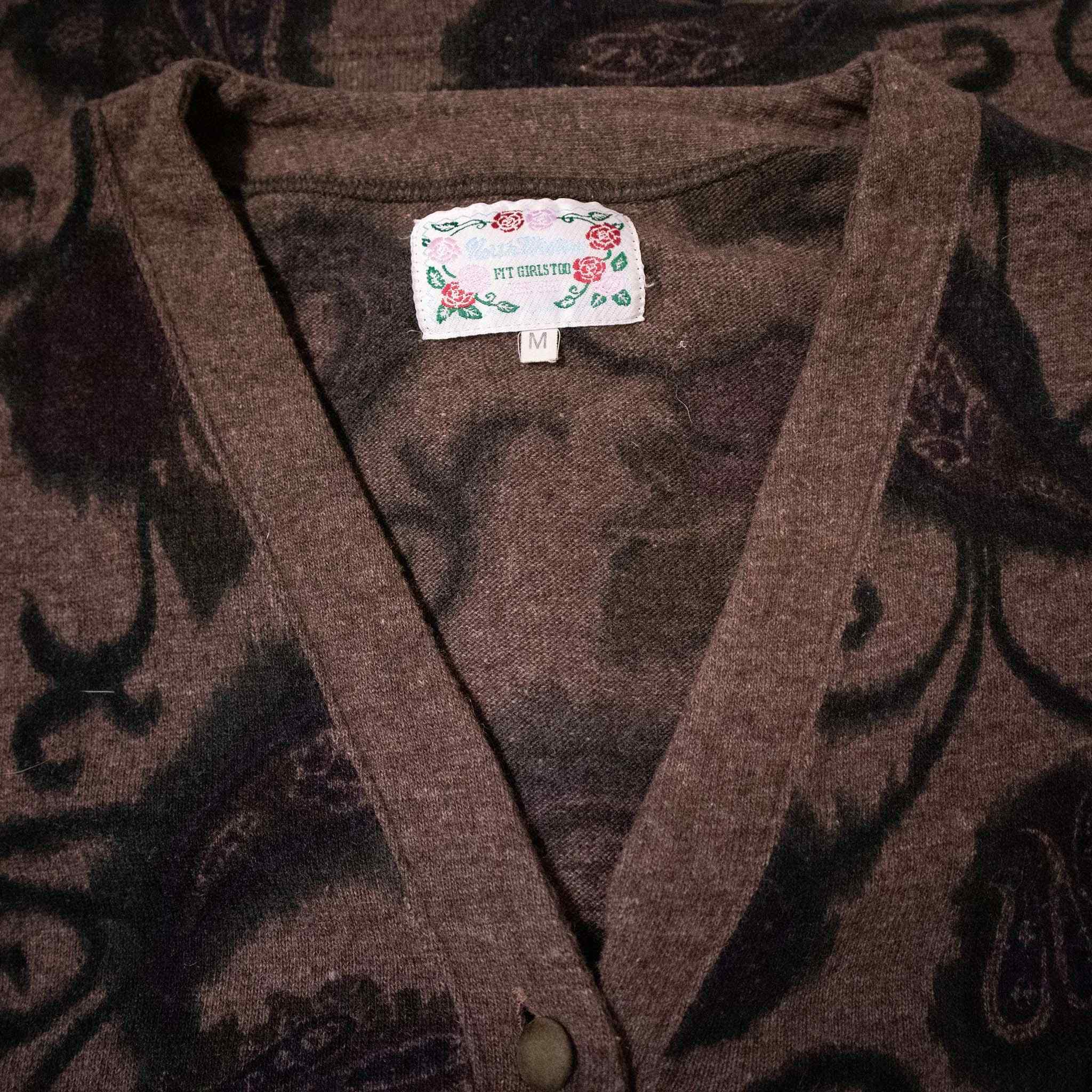 Cardigan Vintage 70% lana - Taglia M