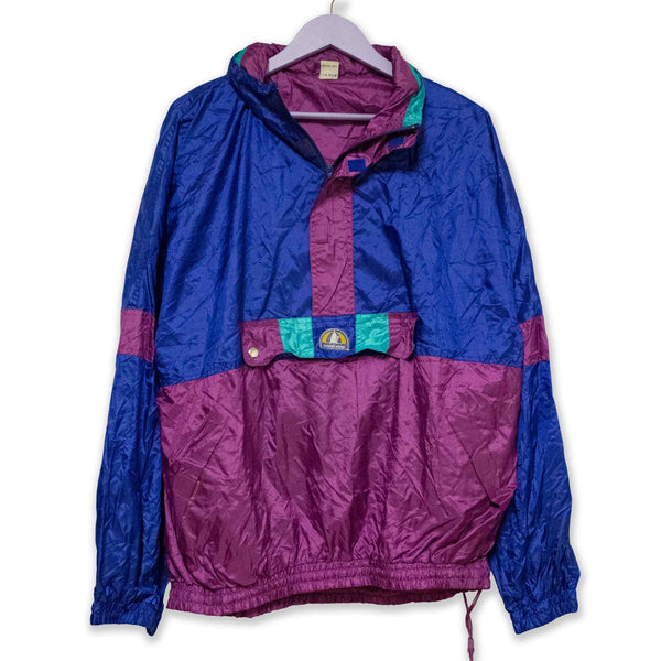 Vintage Waterproof Windbreaker - Size XL