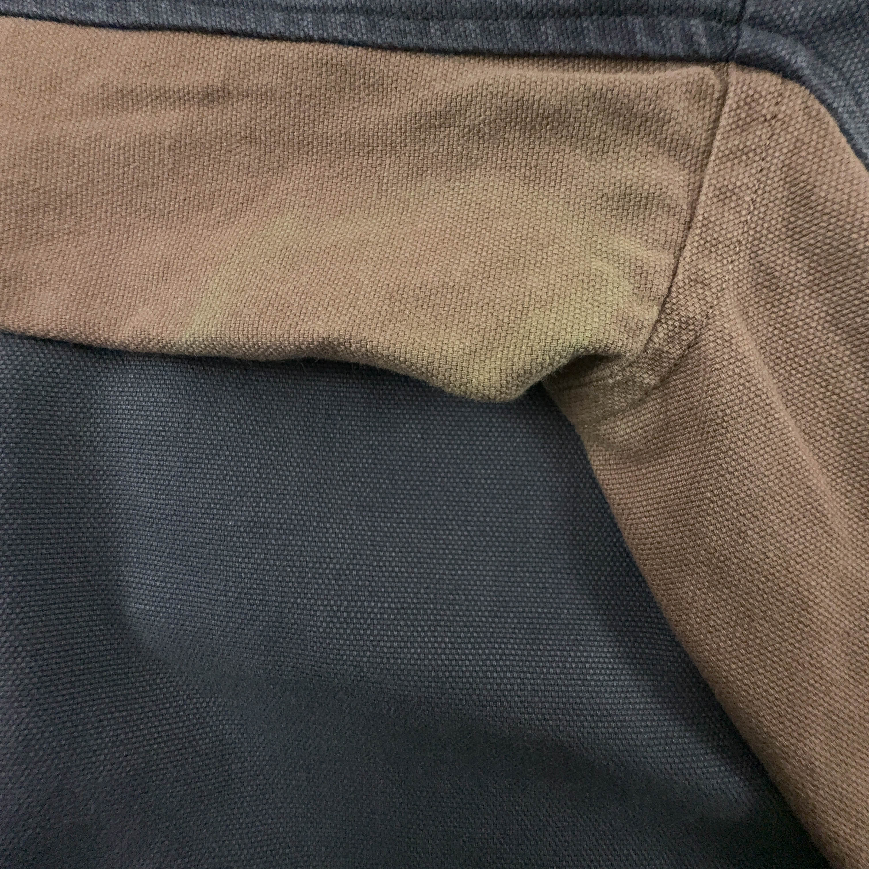 Camicia Napapijri Vintage grigia e marrone in cotone - Taglia L uomo