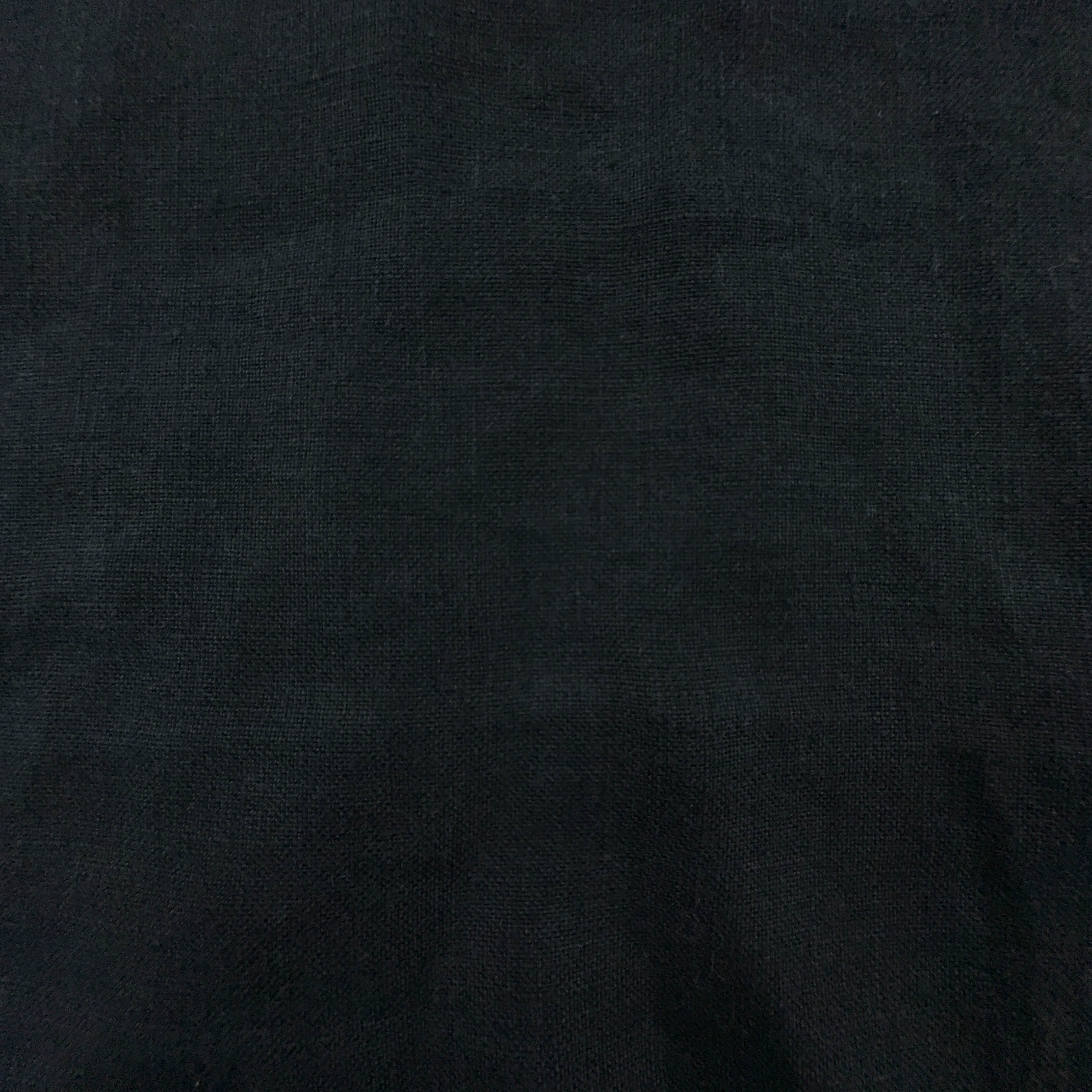 Camicia Ralph Lauren Vintage nera a tinta unita 100% lino - Taglia L uomo