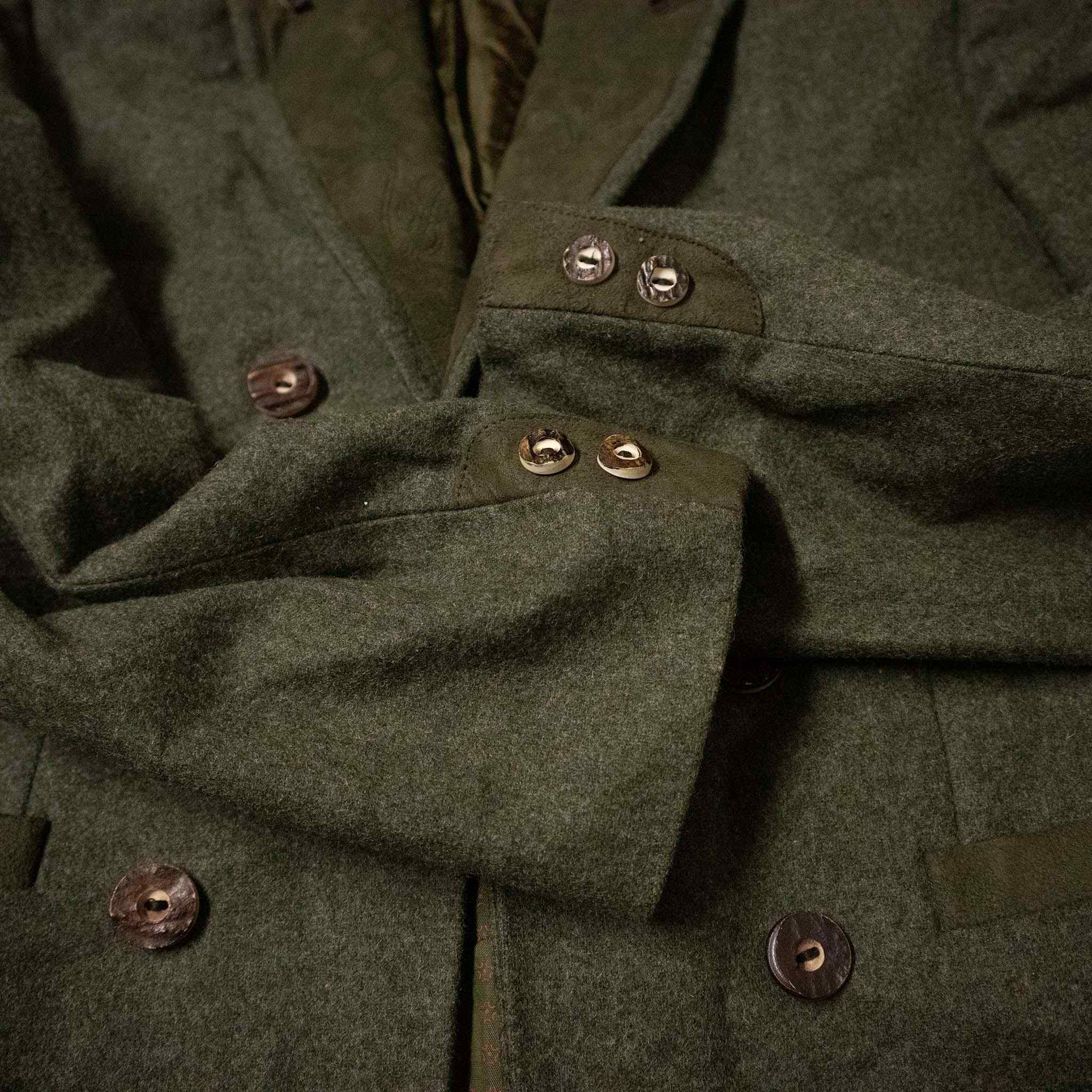 Loden Vintage coat 100% wool - Size M