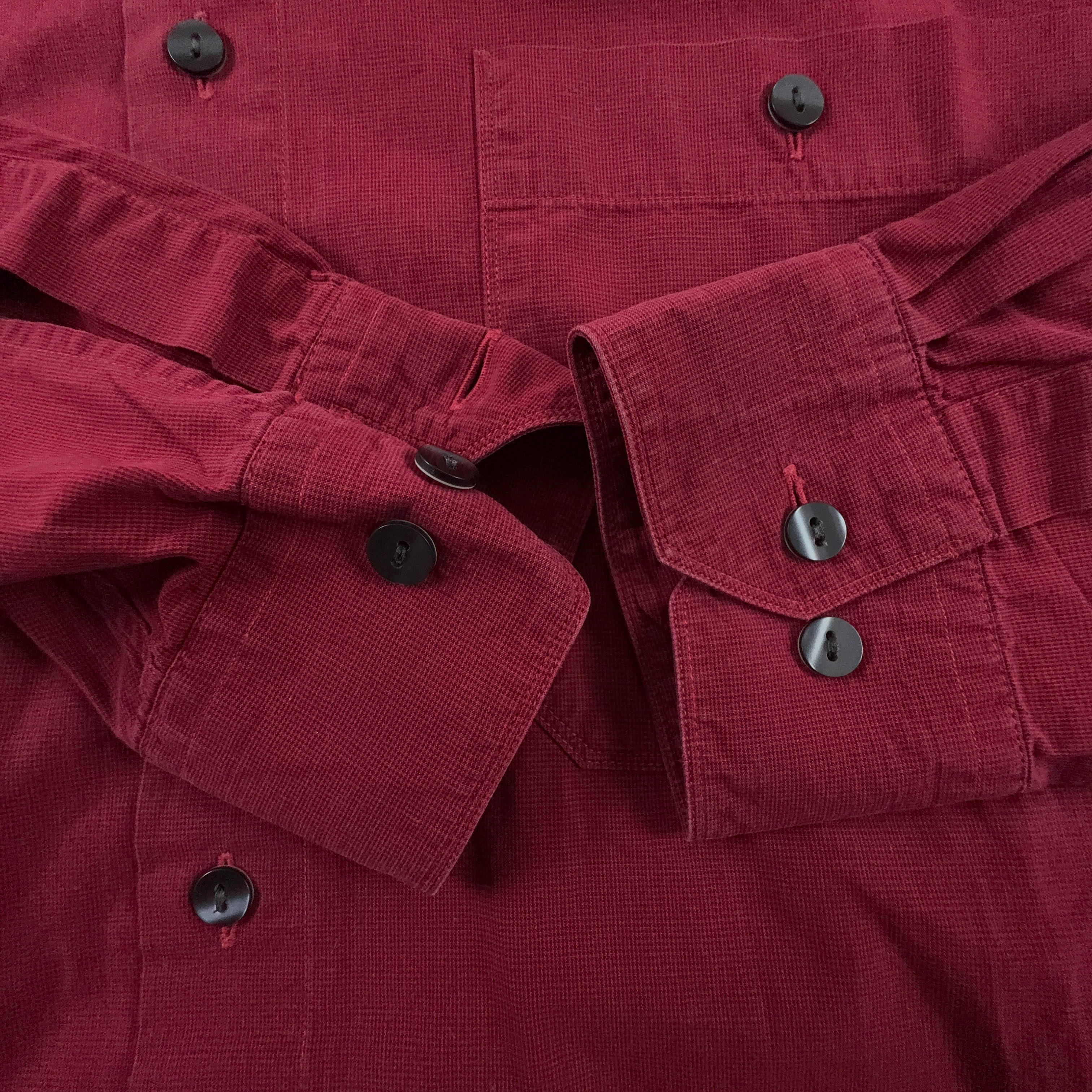 Camicia Hugo Boss rossa a tinta unita - Taglia 40 uomo