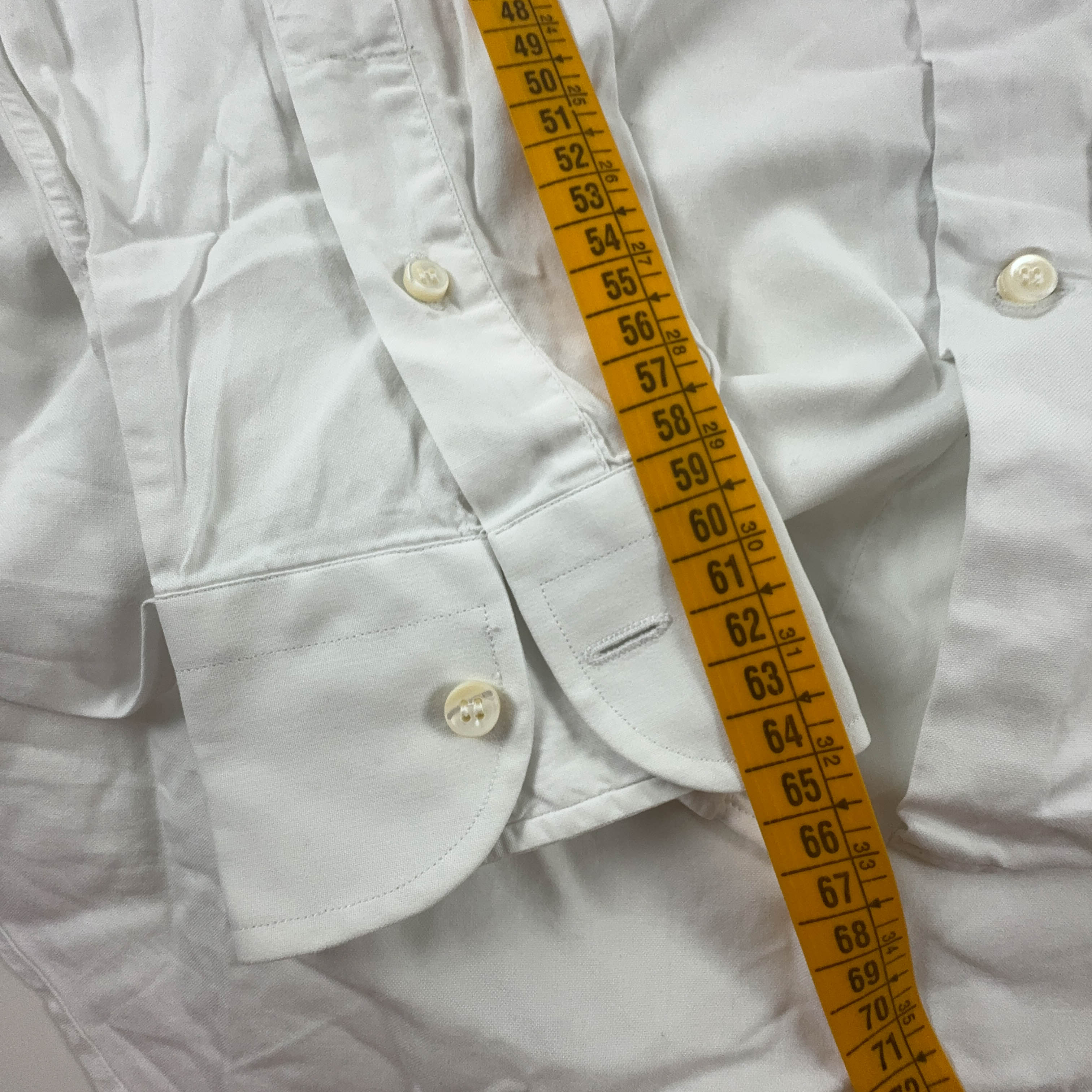 Camicia Salvatore Ferragamo bianca a tinta unita - Taglia 16/41 uomo