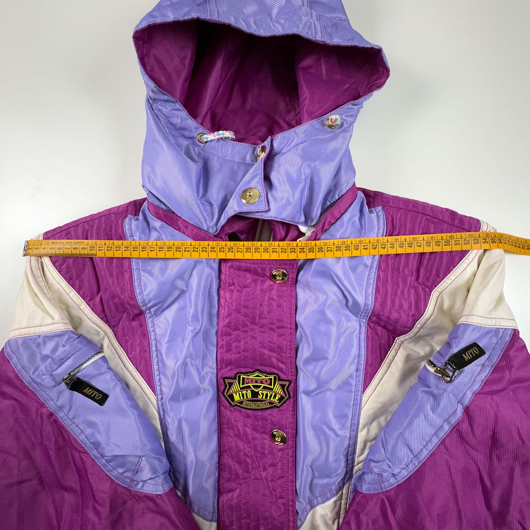 Giacca da Sci/Snowboard Mito Vintage rosa - Taglia M/L uomo