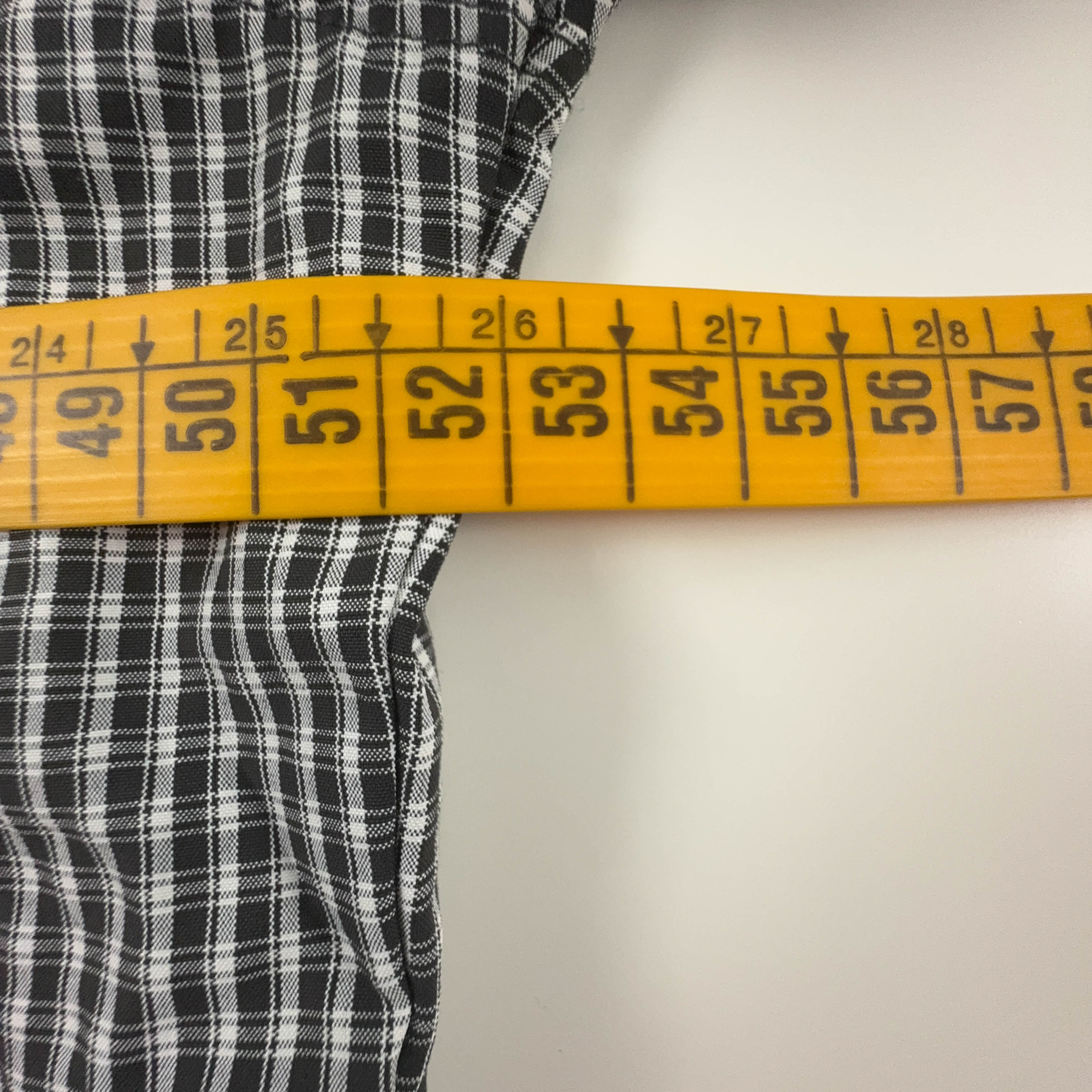 Camicia The North Face a quadri bianca e nera in cotone - Taglia M uomo