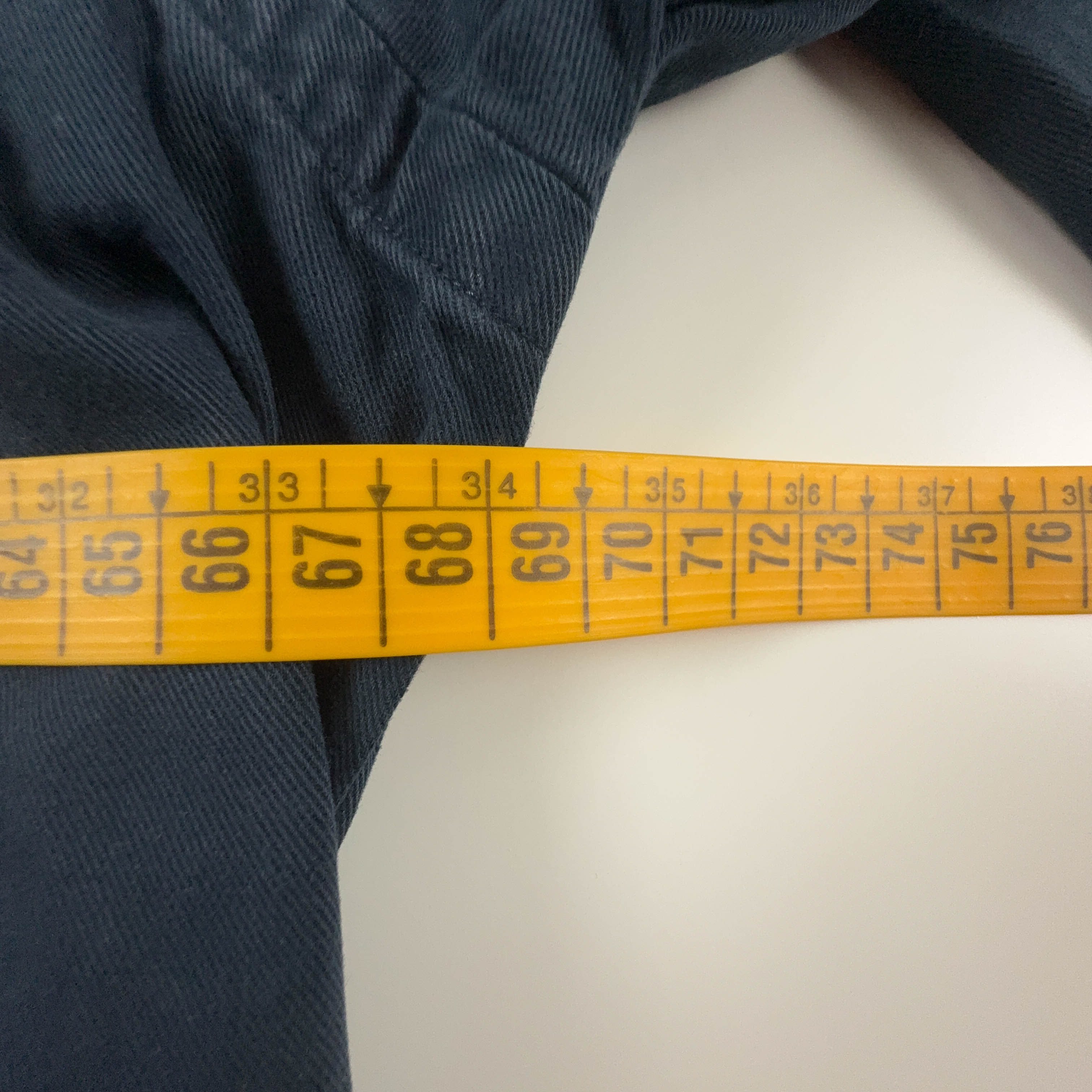 Camicia Ralph Lauren Sport blu scura a tinta unita in cotone - Taglia XL/XXL uomo