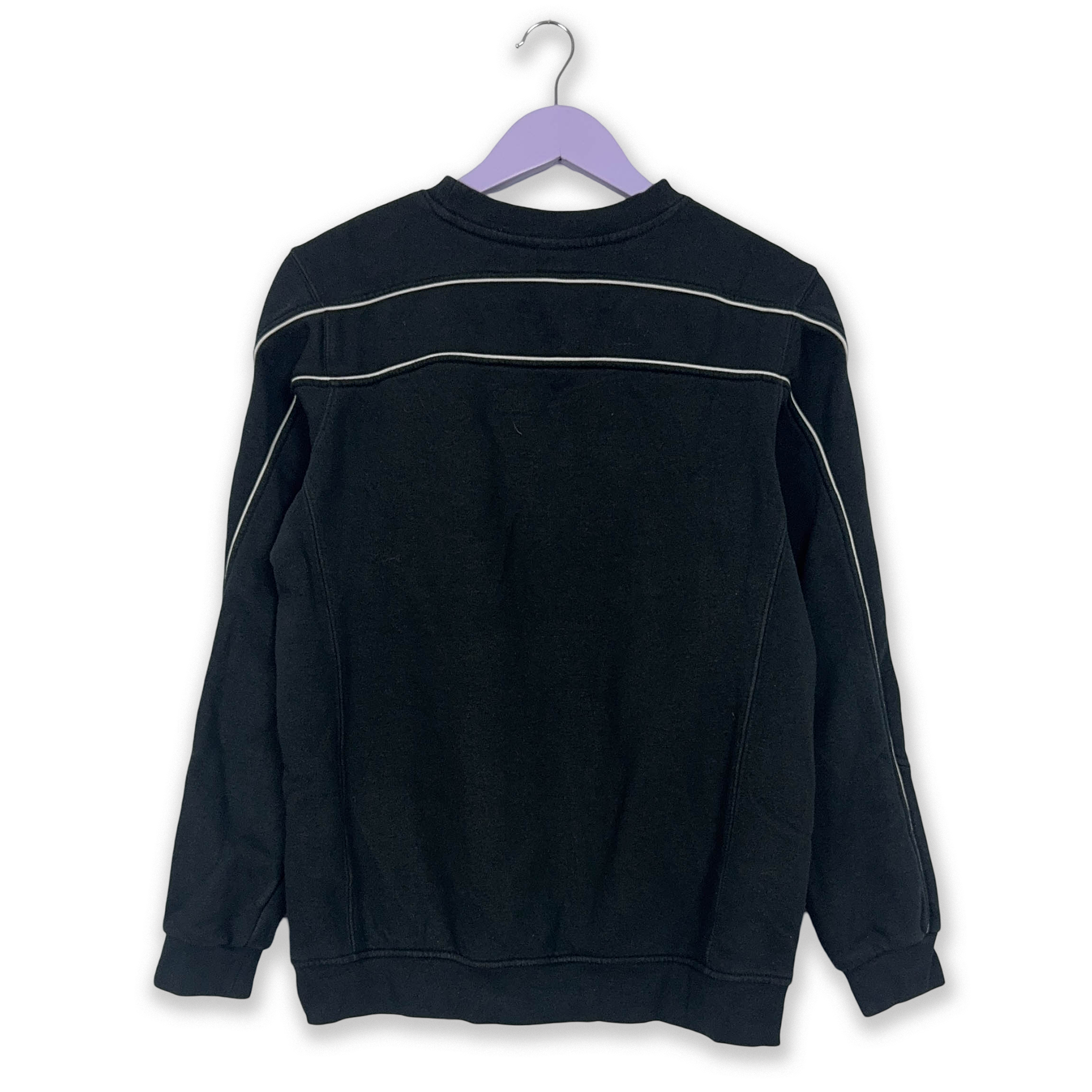 Felpa Nike Vintage nera a girocollo anni 2000 - Taglia S 173 uomo