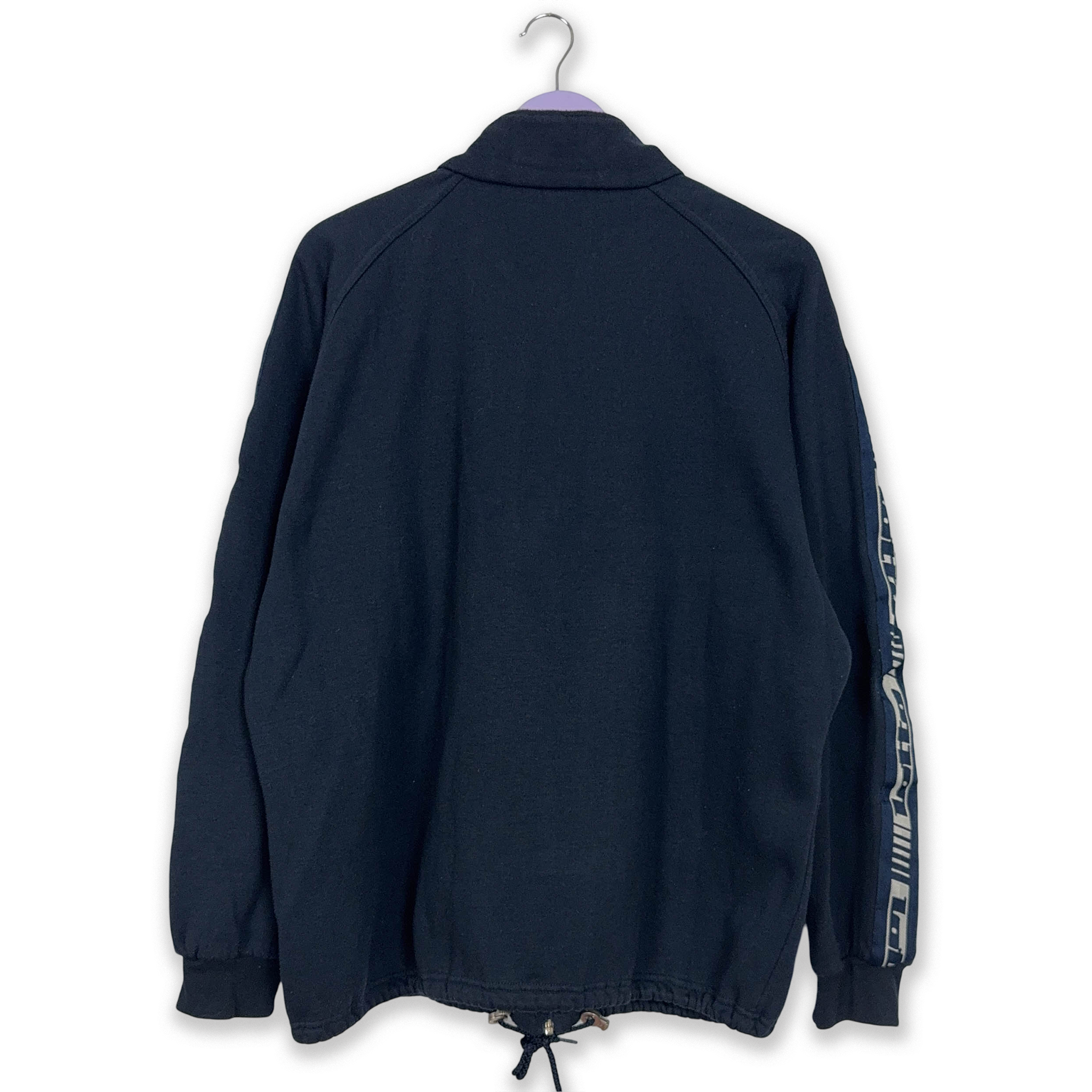 Felpa Lotto Vintage blu scuro quarter zip anni 90 - Taglia XL uomo