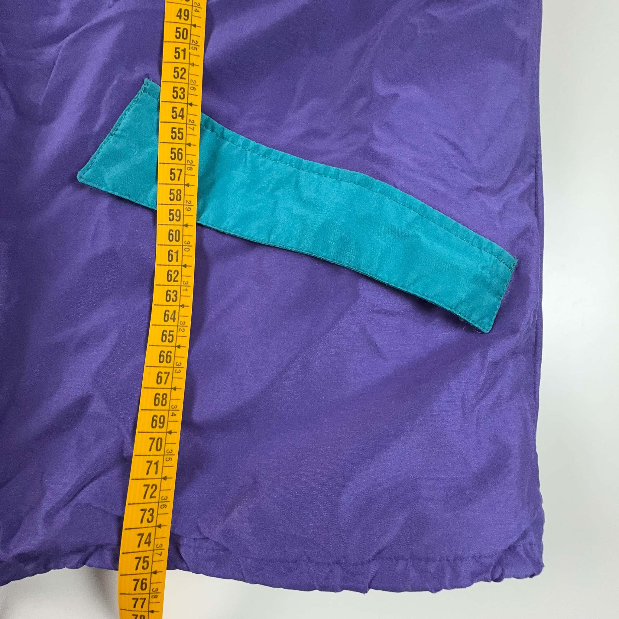 Giacca e Pile removibile Salewa Vintage Goretex viola e blu - Taglia L uomo