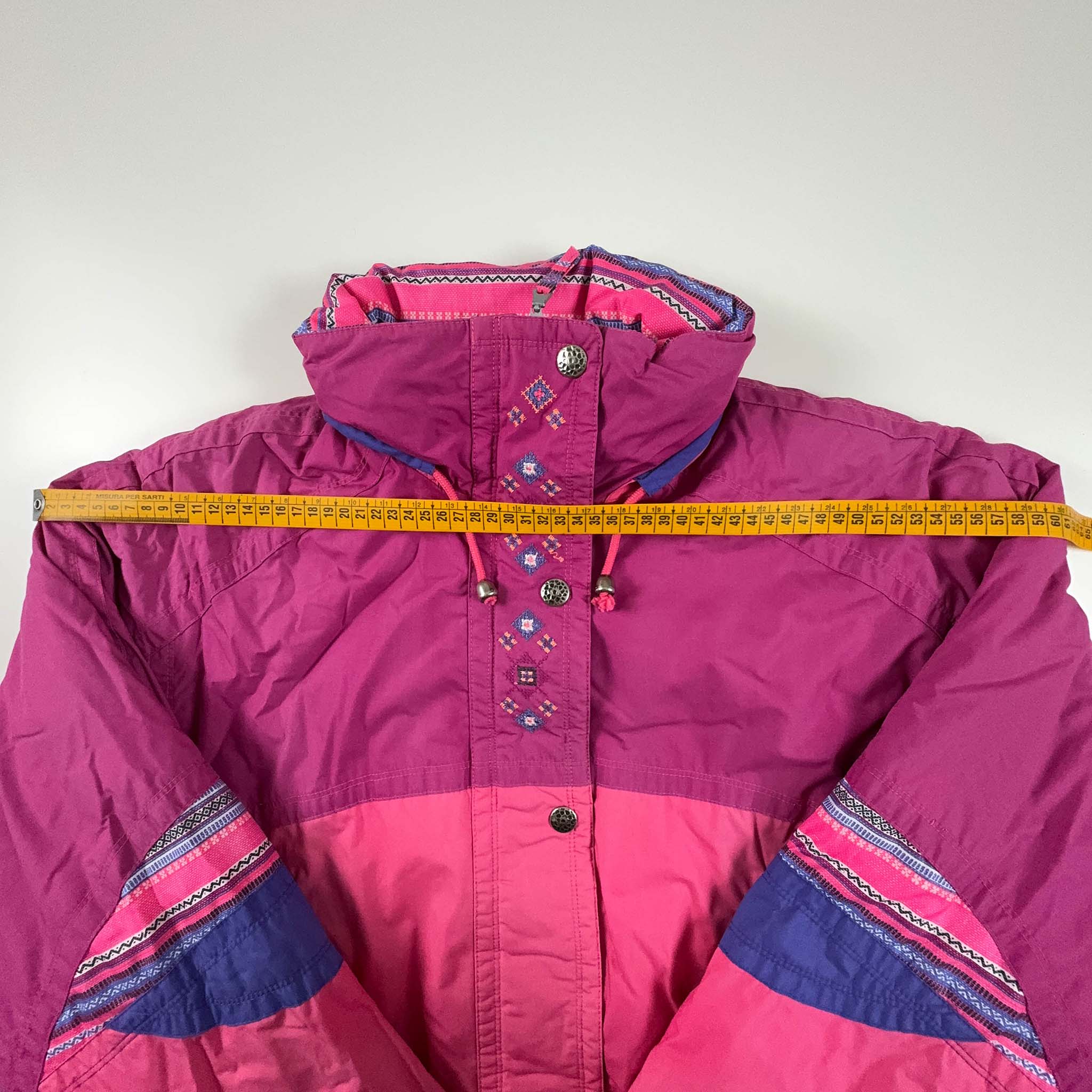 Giacca da Sci/Snowboard Diadora Vintage rosa - Taglia M uomo