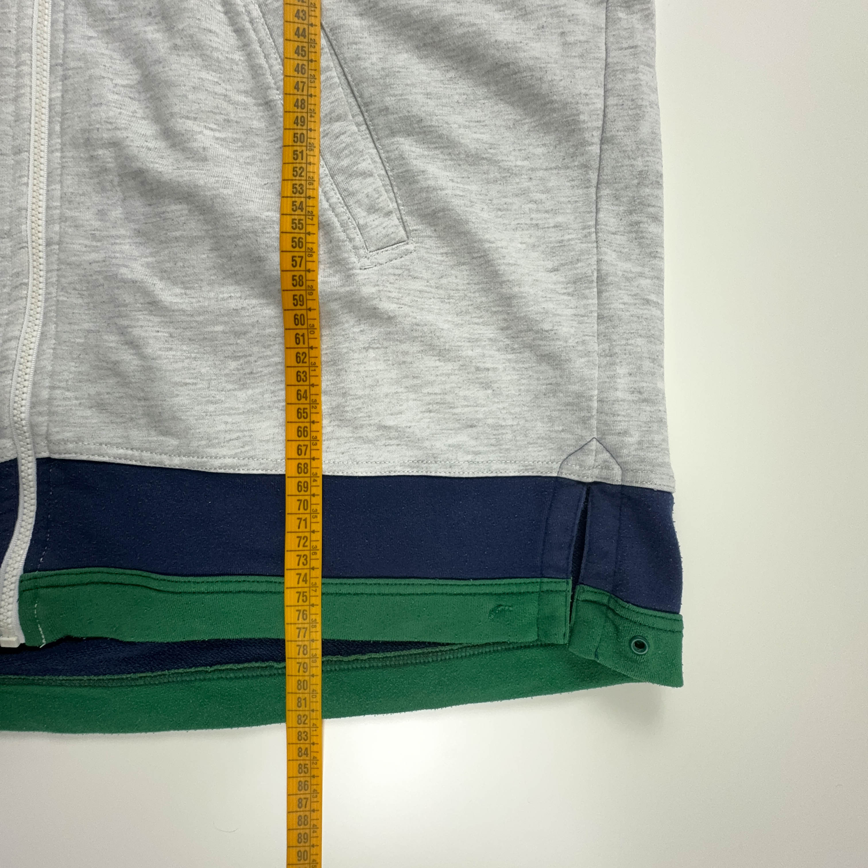 Felpa Nike Vintage grigia logo Spellout anni 90 - Taglia XXL uomo