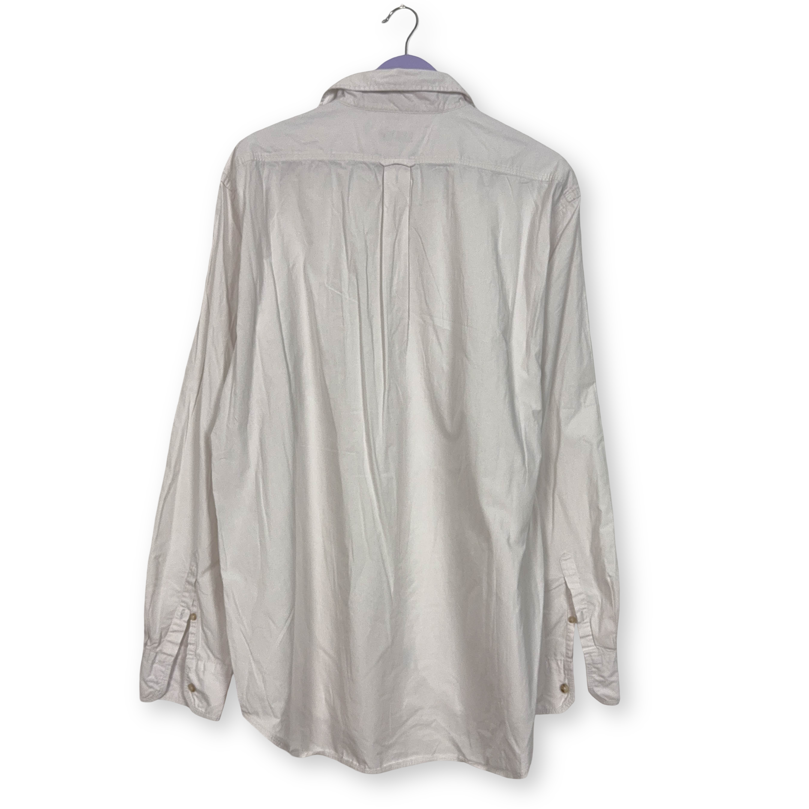 Camicia Napapijri Vintage bianca tinta unita manica lunga - Taglia XXXL uomo