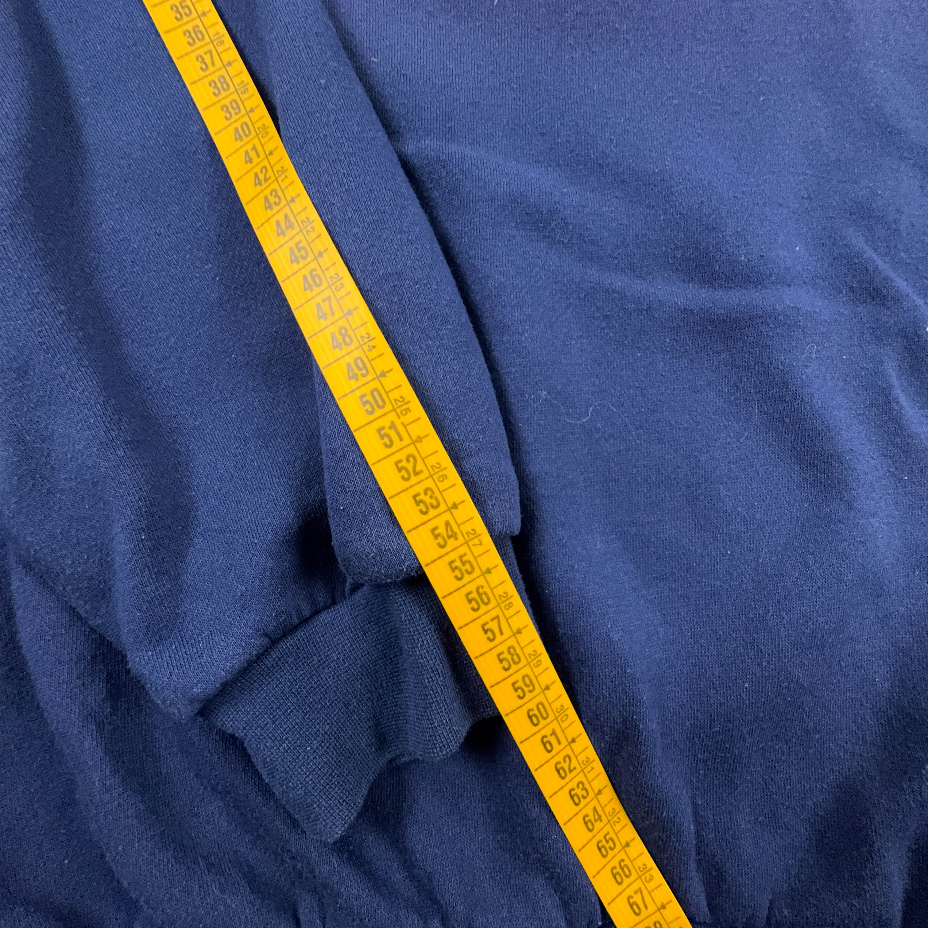 Felpa Adidas Vintage blu a girocollo anni 2000 - Taglia D9 F198 uomo