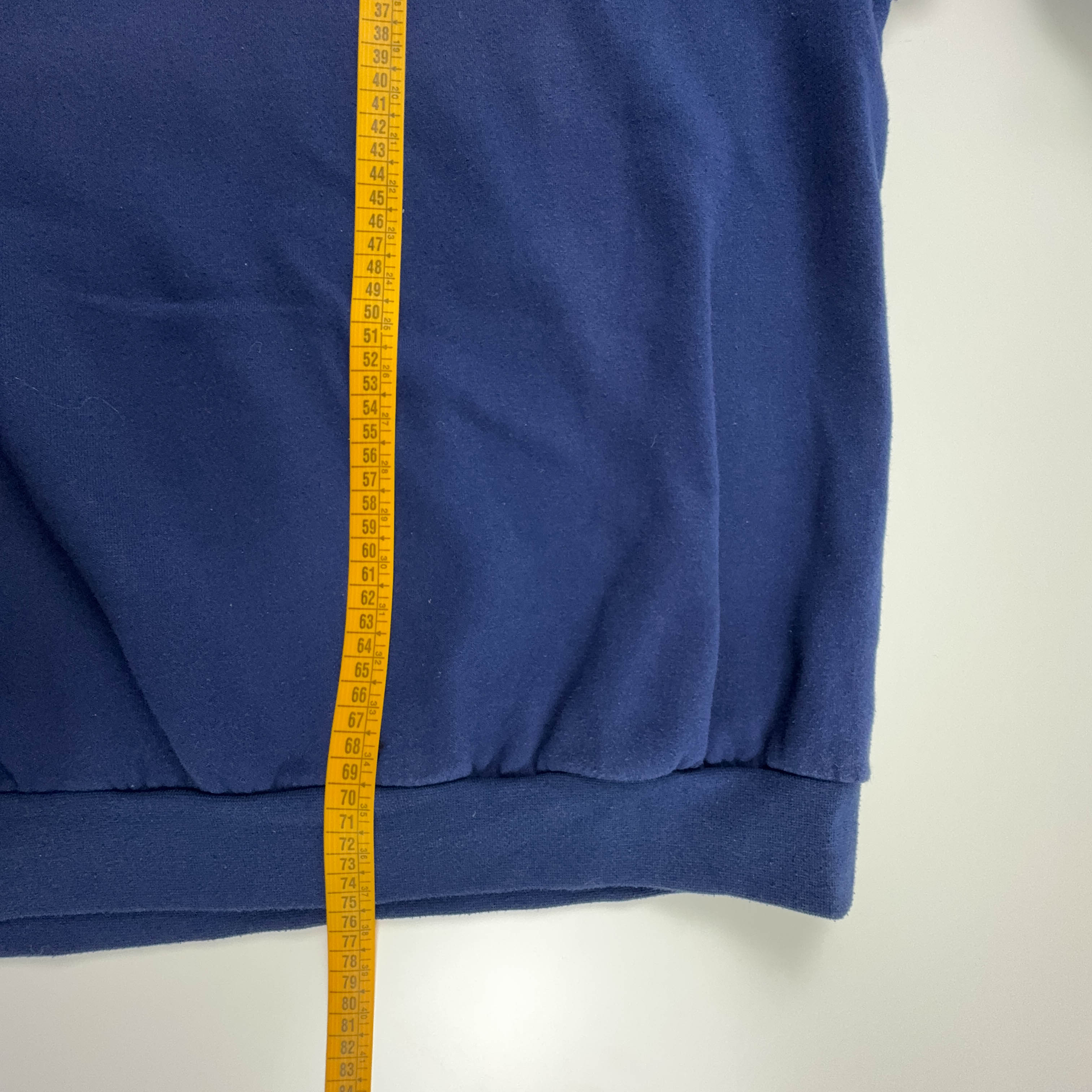 Felpa Adidas Vintage blu a girocollo anni 2000 - Taglia D9 F198 uomo