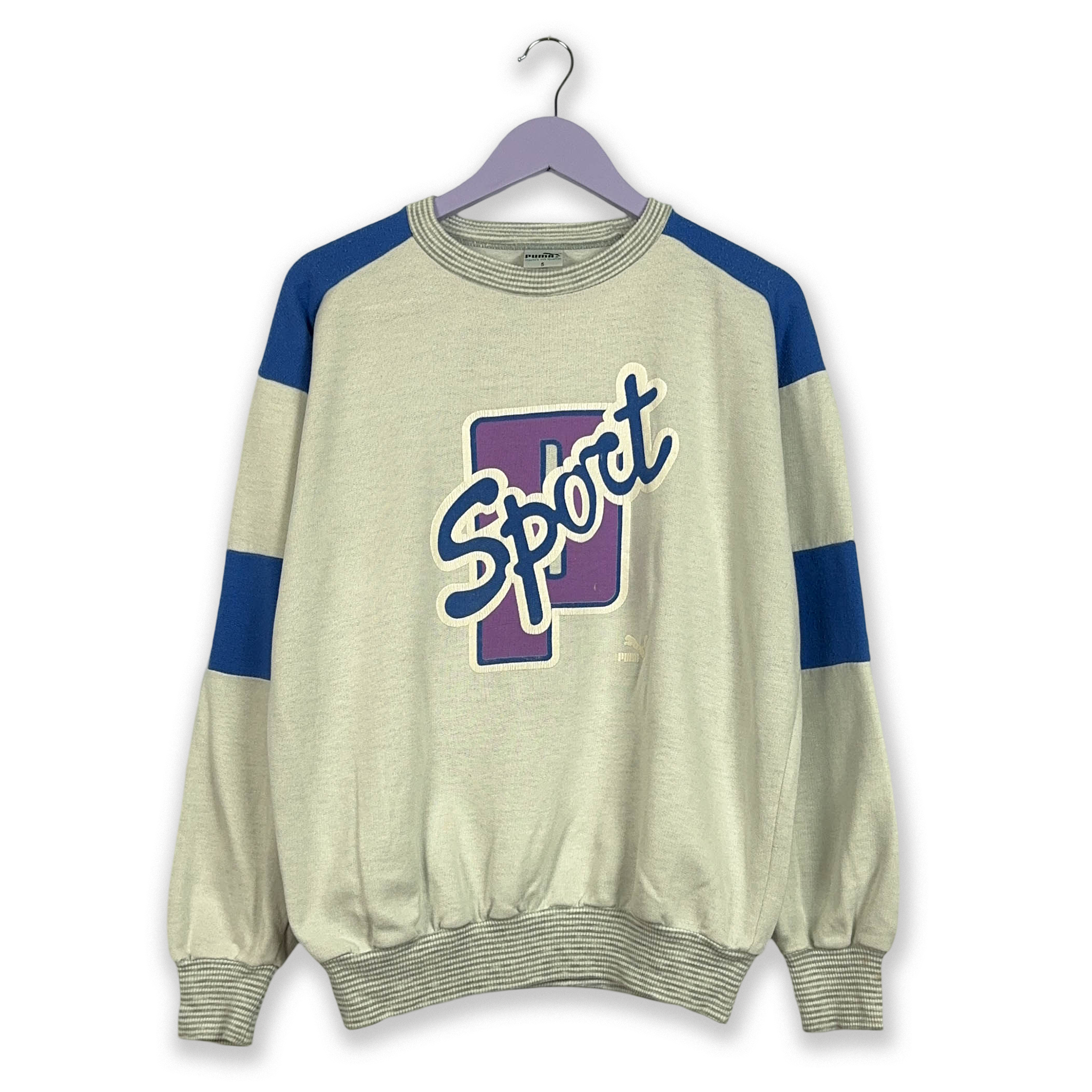 Felpa puma bianca e verde on sale