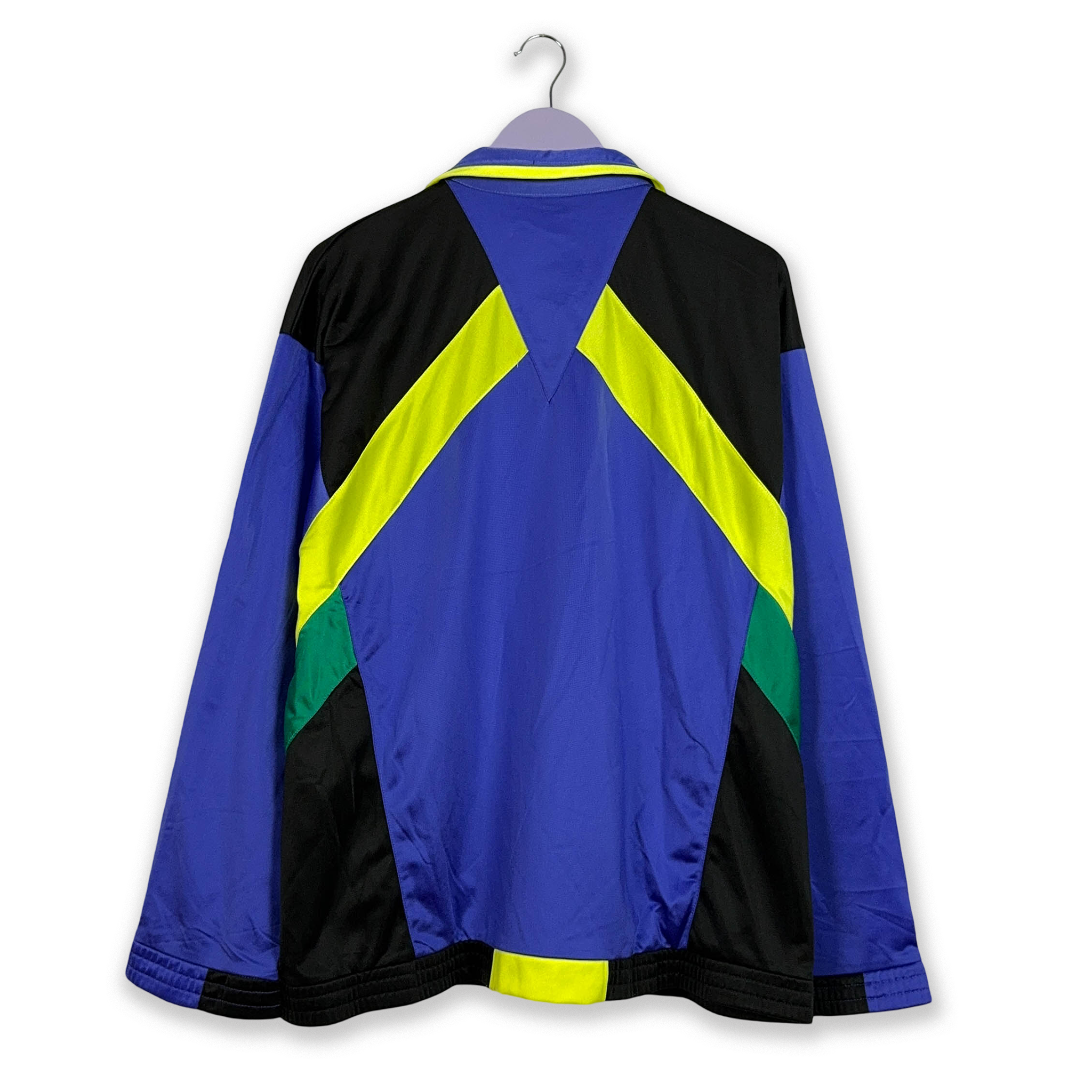 Felpa Puma Vintage blu con zip anni 90 - Taglia XL/XXL uomo