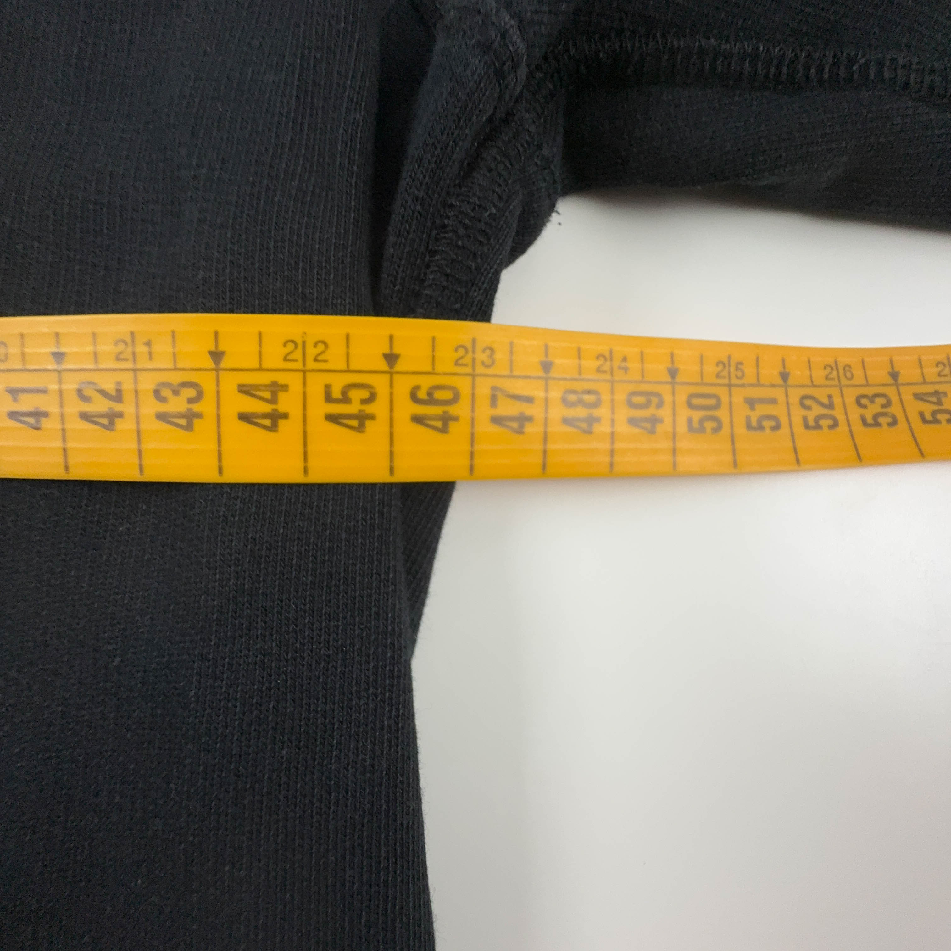 Felpa Kenzo nera a girocollo in cotone con ricamo frontale grande - Taglia S uomo