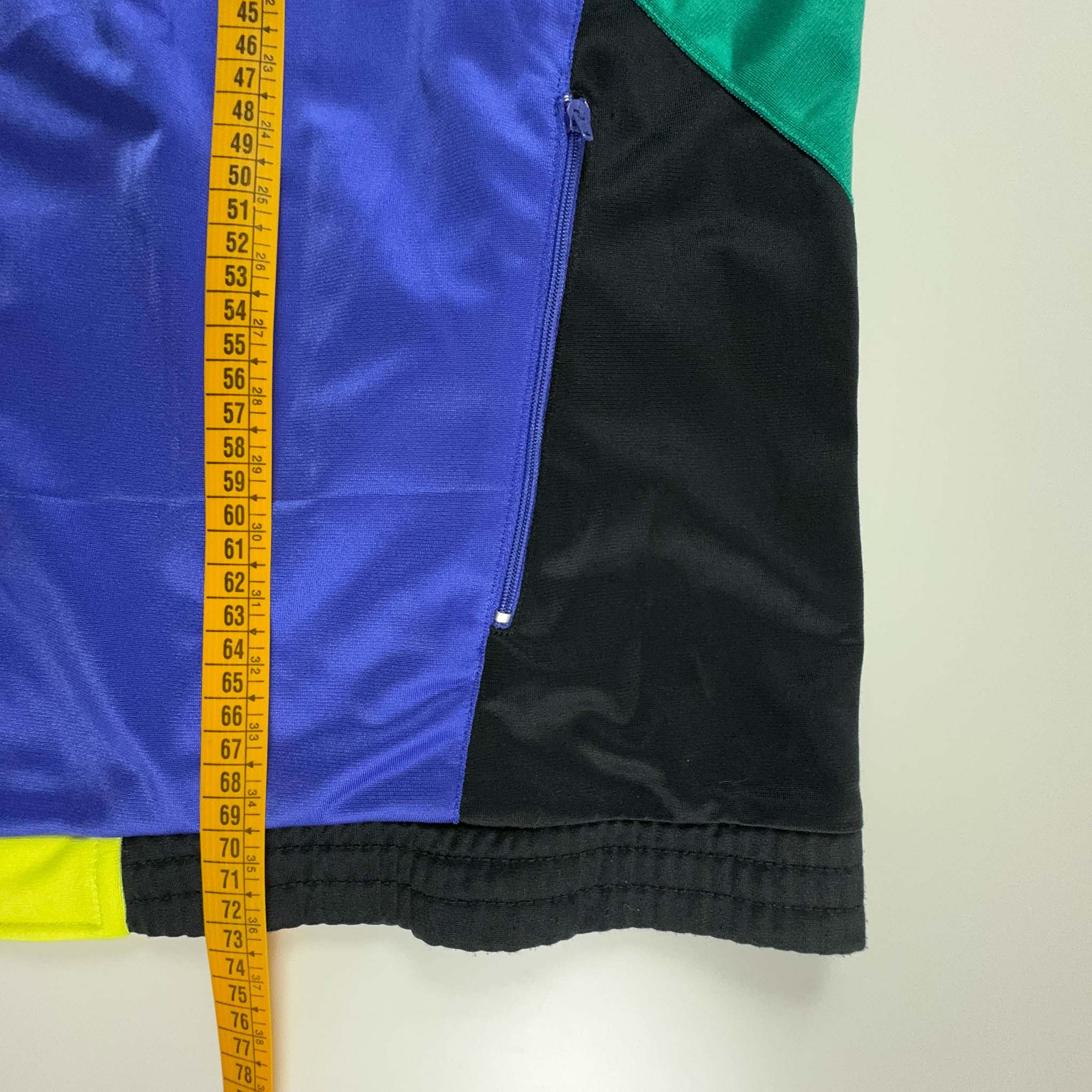 Felpa Puma Vintage blu con zip anni 90 - Taglia XL/XXL uomo