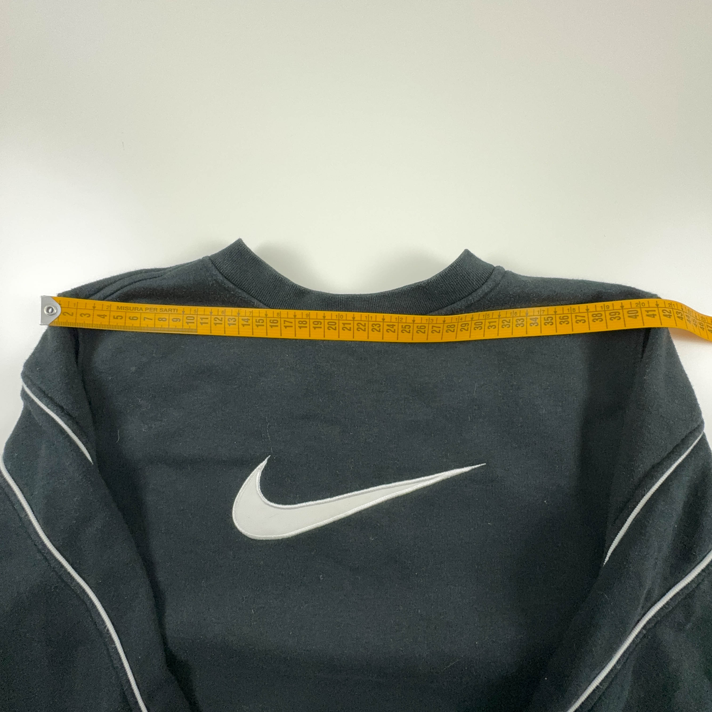 Felpa Nike Vintage nera a girocollo anni 2000 - Taglia S 173 uomo