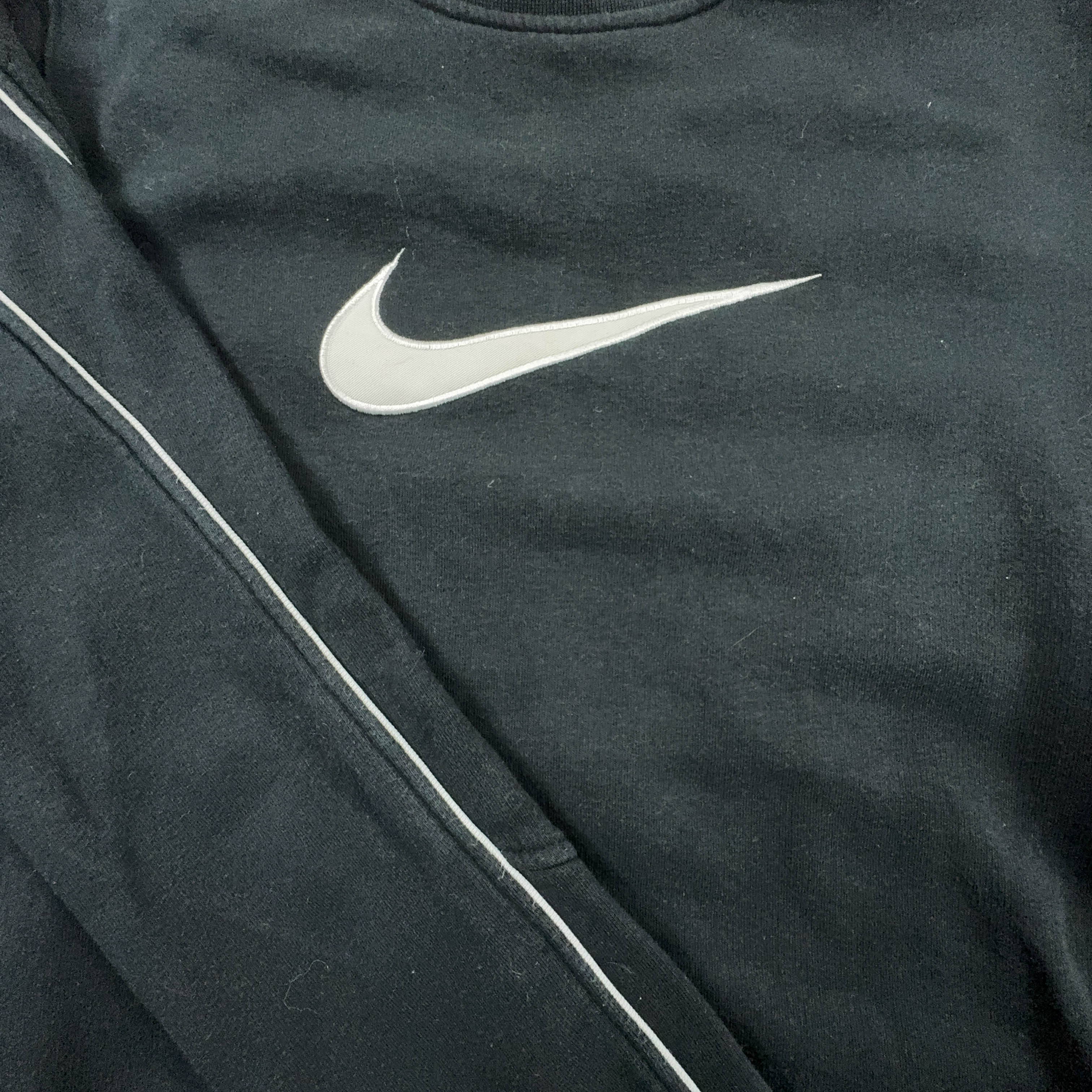 Felpa Nike Vintage nera a girocollo anni 2000 - Taglia S 173 uomo