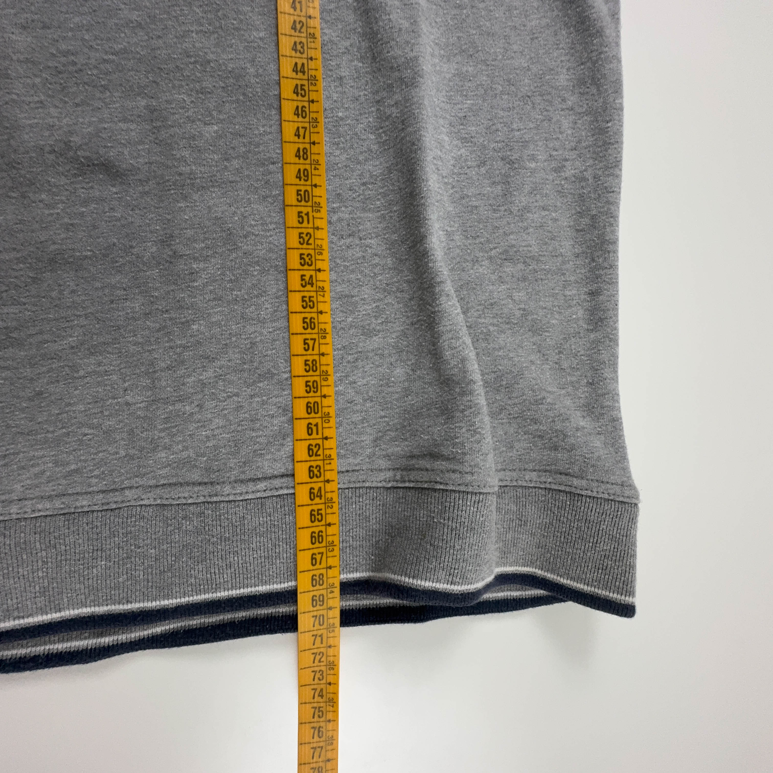 Felpa GAP Vintage grigia a girocollo in cotone anni 90 00 - Taglia L uomo