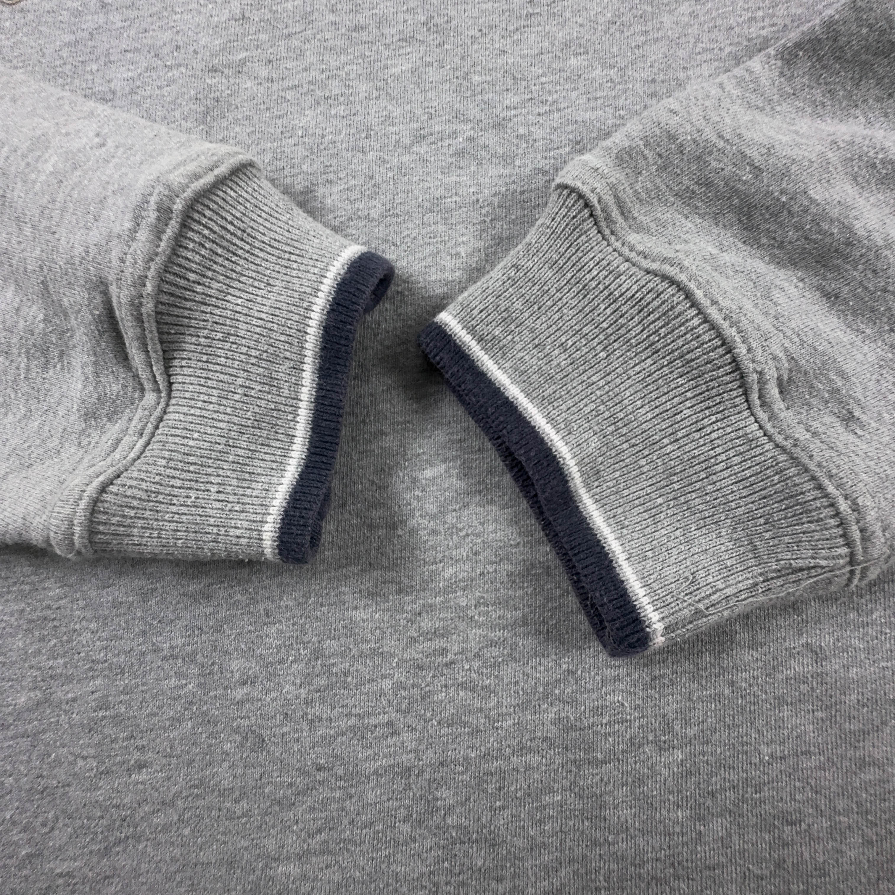 Felpa GAP Vintage grigia a girocollo in cotone anni 90 00 - Taglia L uomo