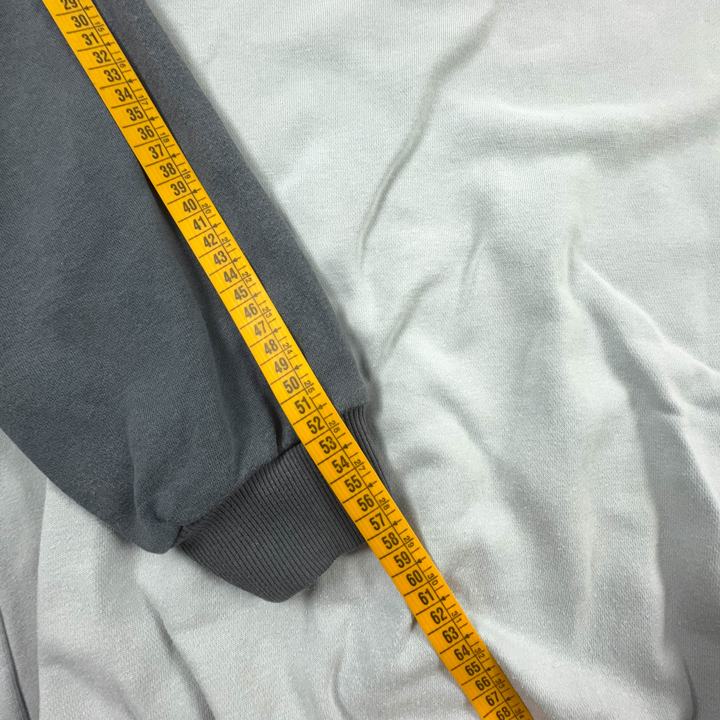 Felpa Adidas Vintage grigia quarter zip anni 2000 - Taglia XL uomo