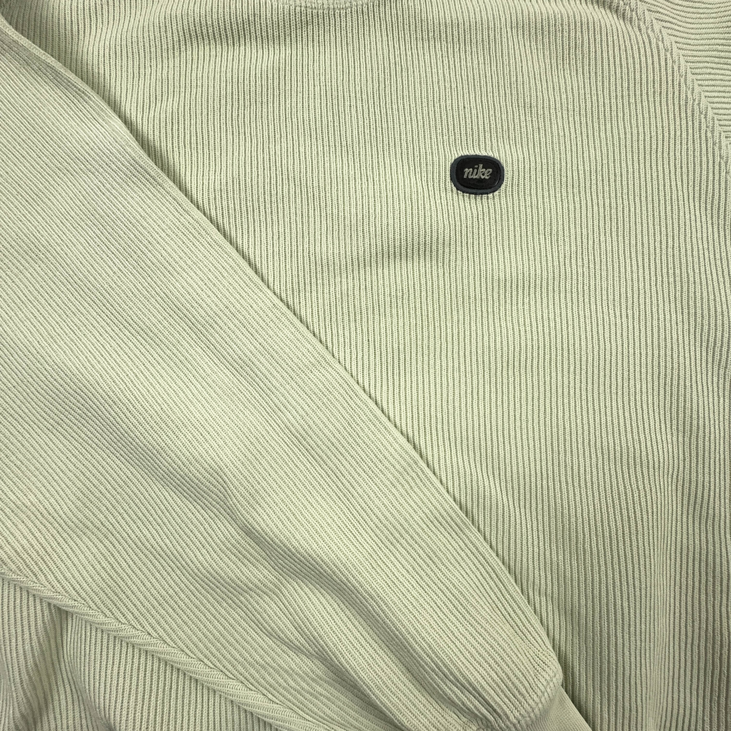 Felpa Nike Vintage beige a girocollo anni 2000 - Taglia L 183 uomo