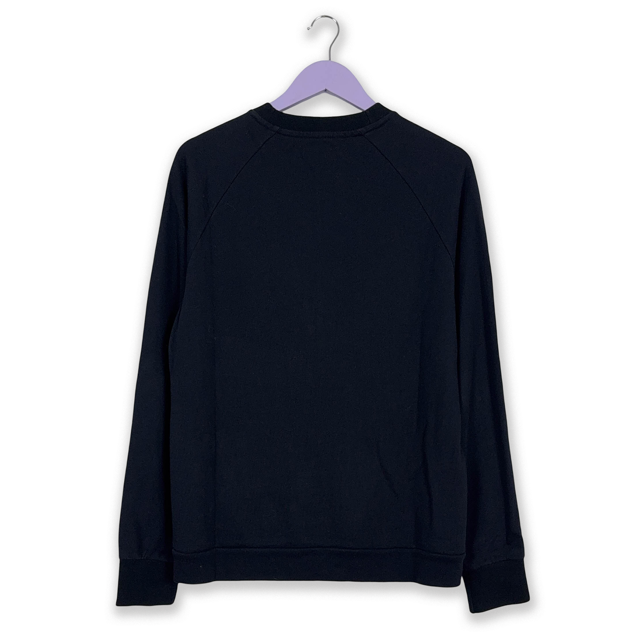 Felpa leggera Fred Perry blu scuro a girocollo - Taglia M/L uomo