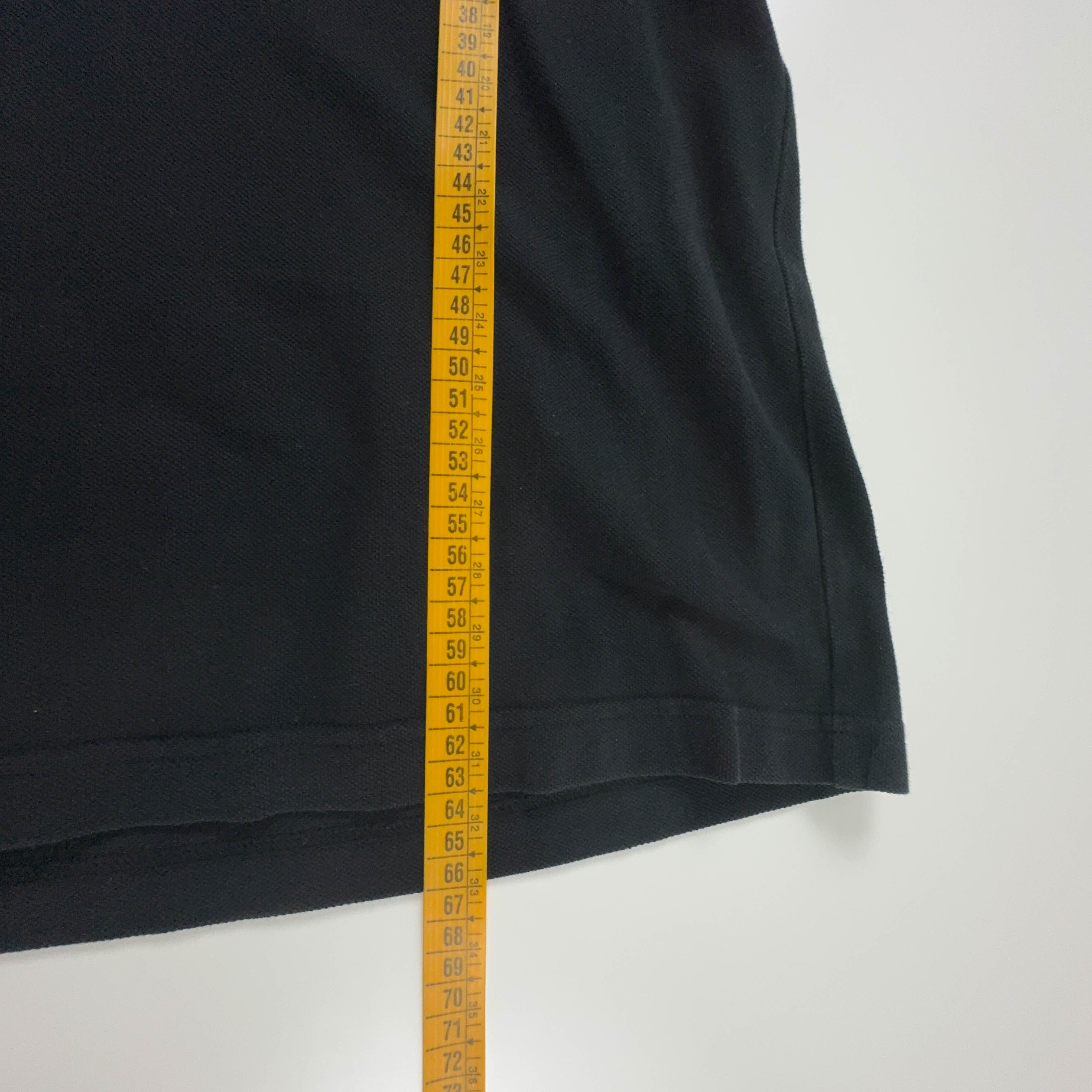 Polo Fred Perry nera tinta unita Drake's print manica corta - Taglia S uomo