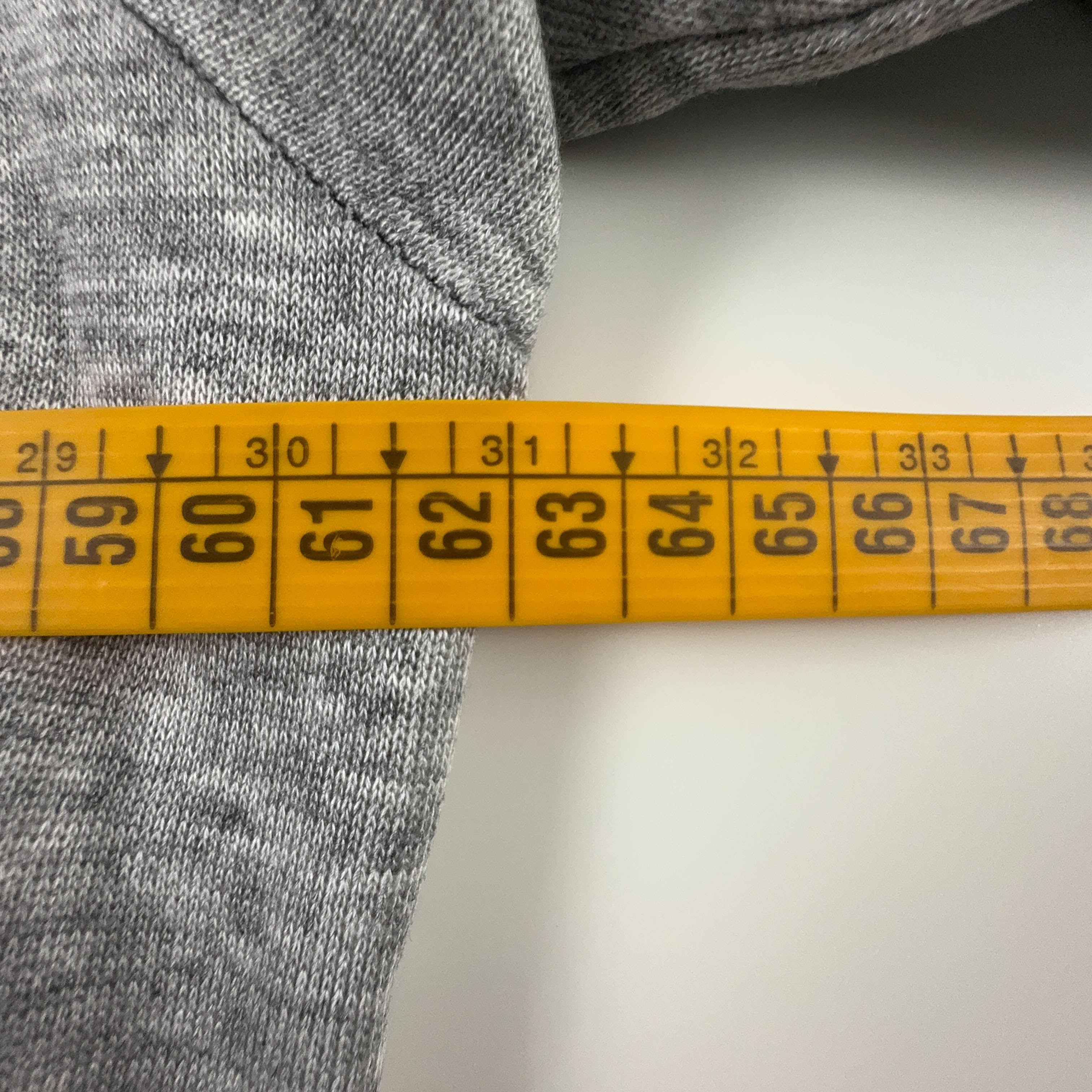 Felpa Diadora Vintage grigia quarter zip 50% cotone anni 90 - Taglia L uomo