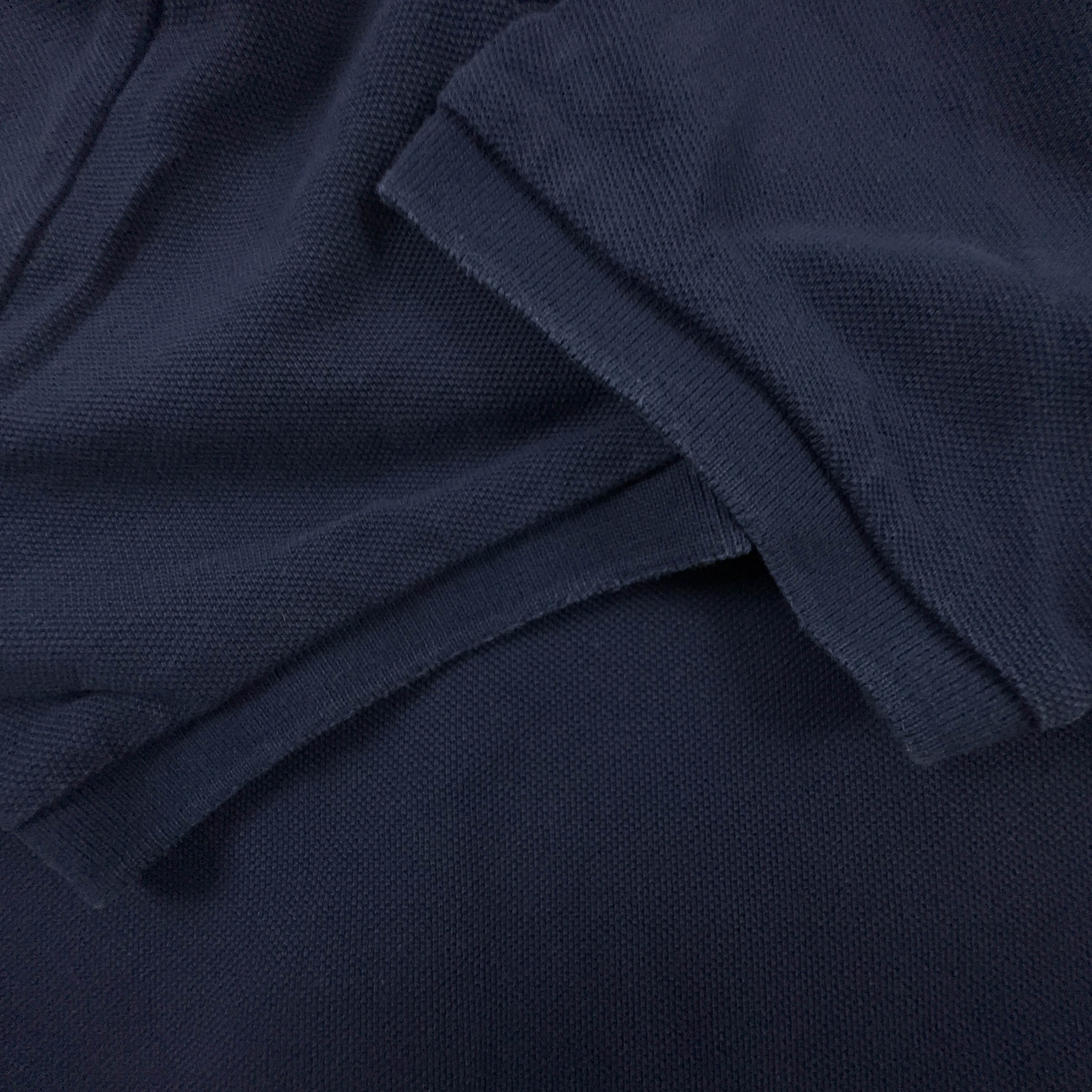 Polo Ralph Lauren blu scura tinta unita in cotone - Taglia XS/S uomo