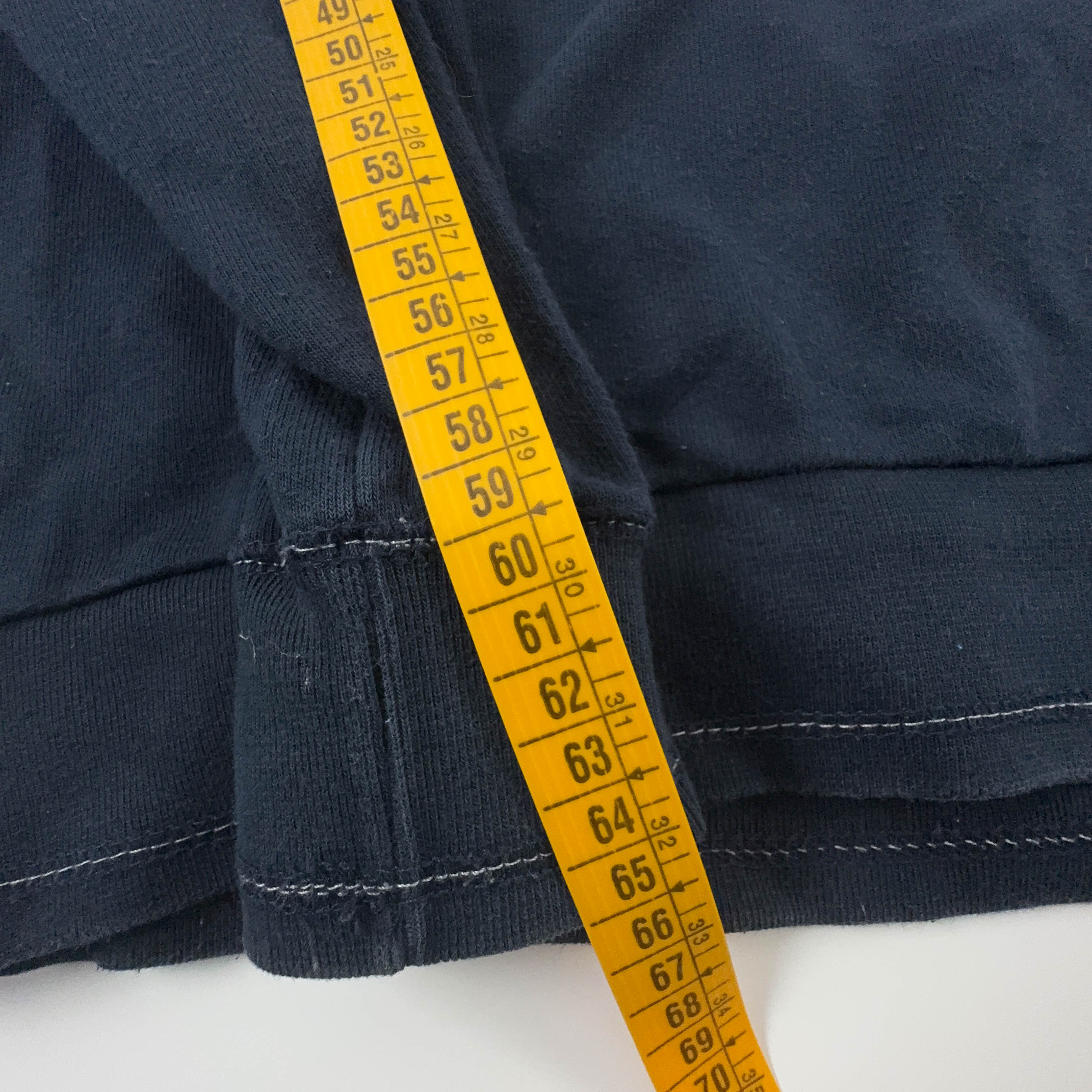 Felpa Champion Vintage blu scura a girocollo 88% cotone anni 2000 - Taglia M/L uomo