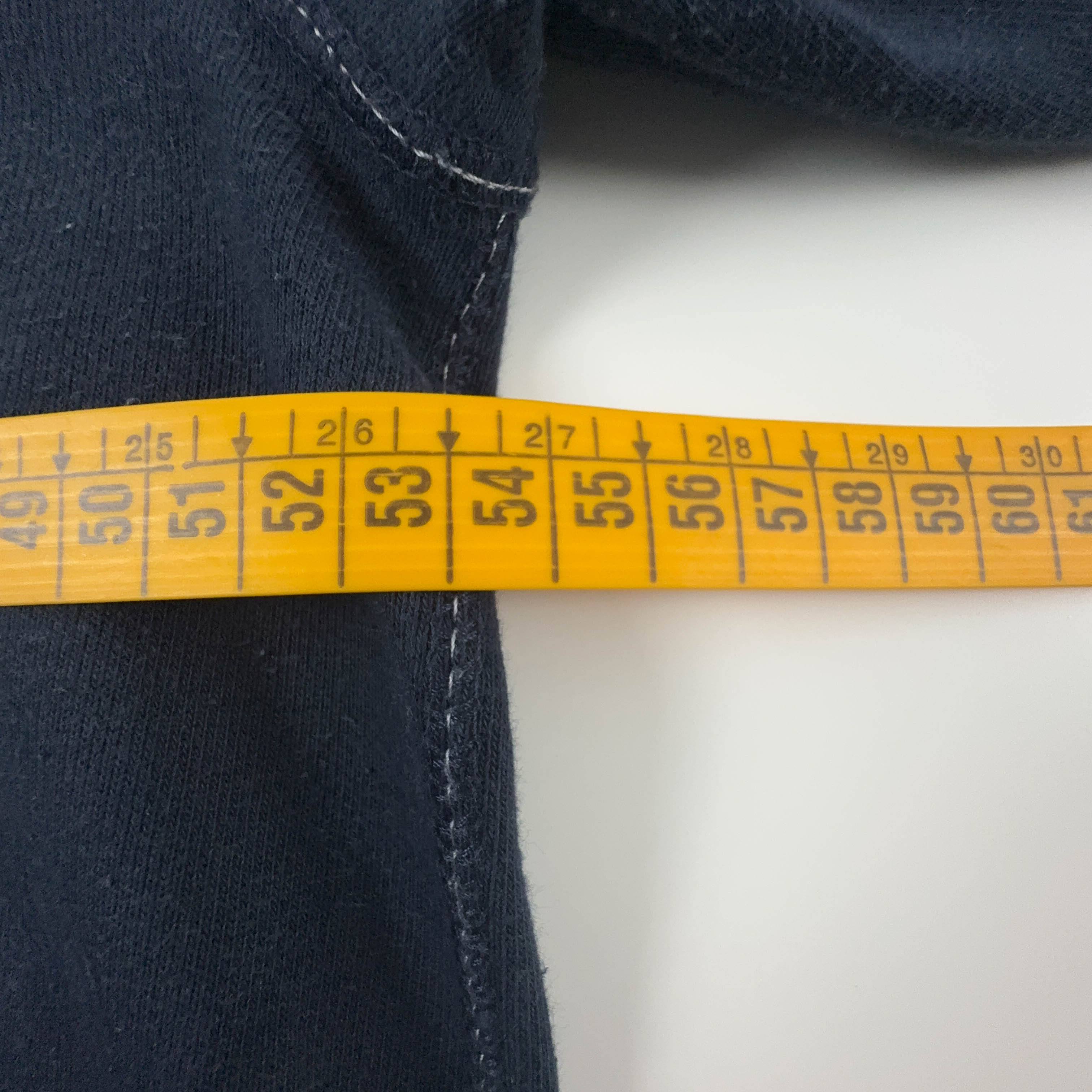 Felpa Champion Vintage blu scura a girocollo 88% cotone anni 2000 - Taglia M/L uomo