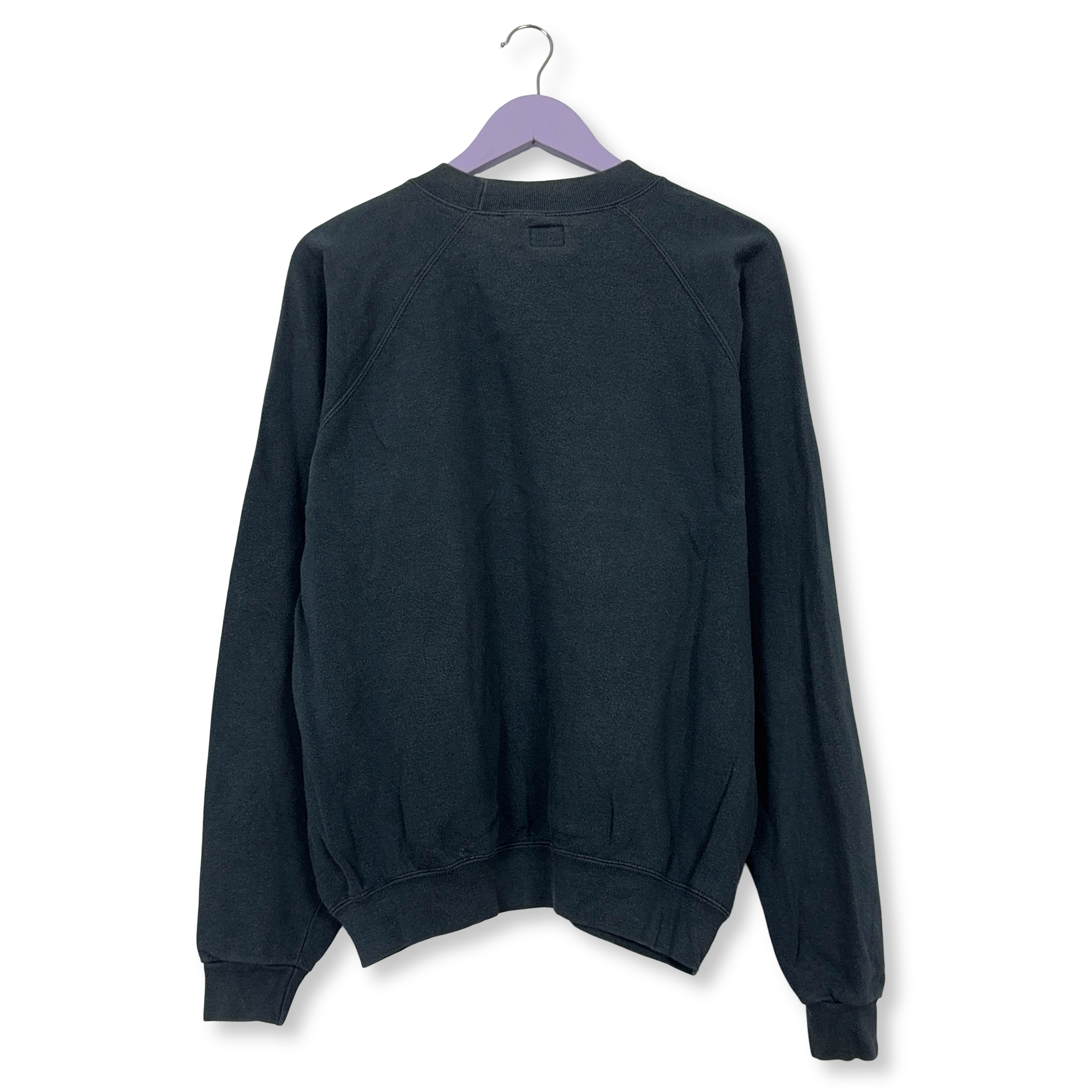 Felpa Levi's Vintage blu scura a girocollo in cotone anni 90 - Taglia L/XL uomo