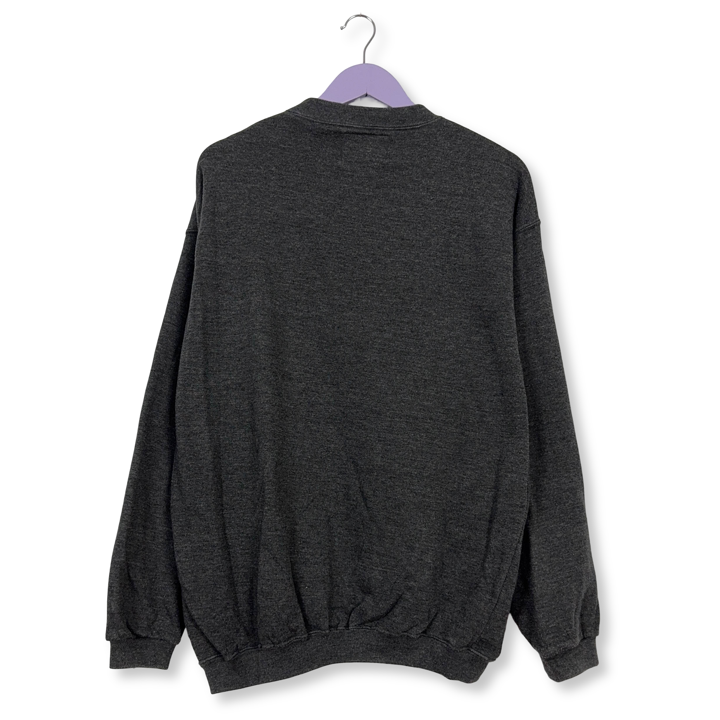 Felpa Levi's Vintage grigia a girocollo 65% cotone anni 80 - Taglia L uomo