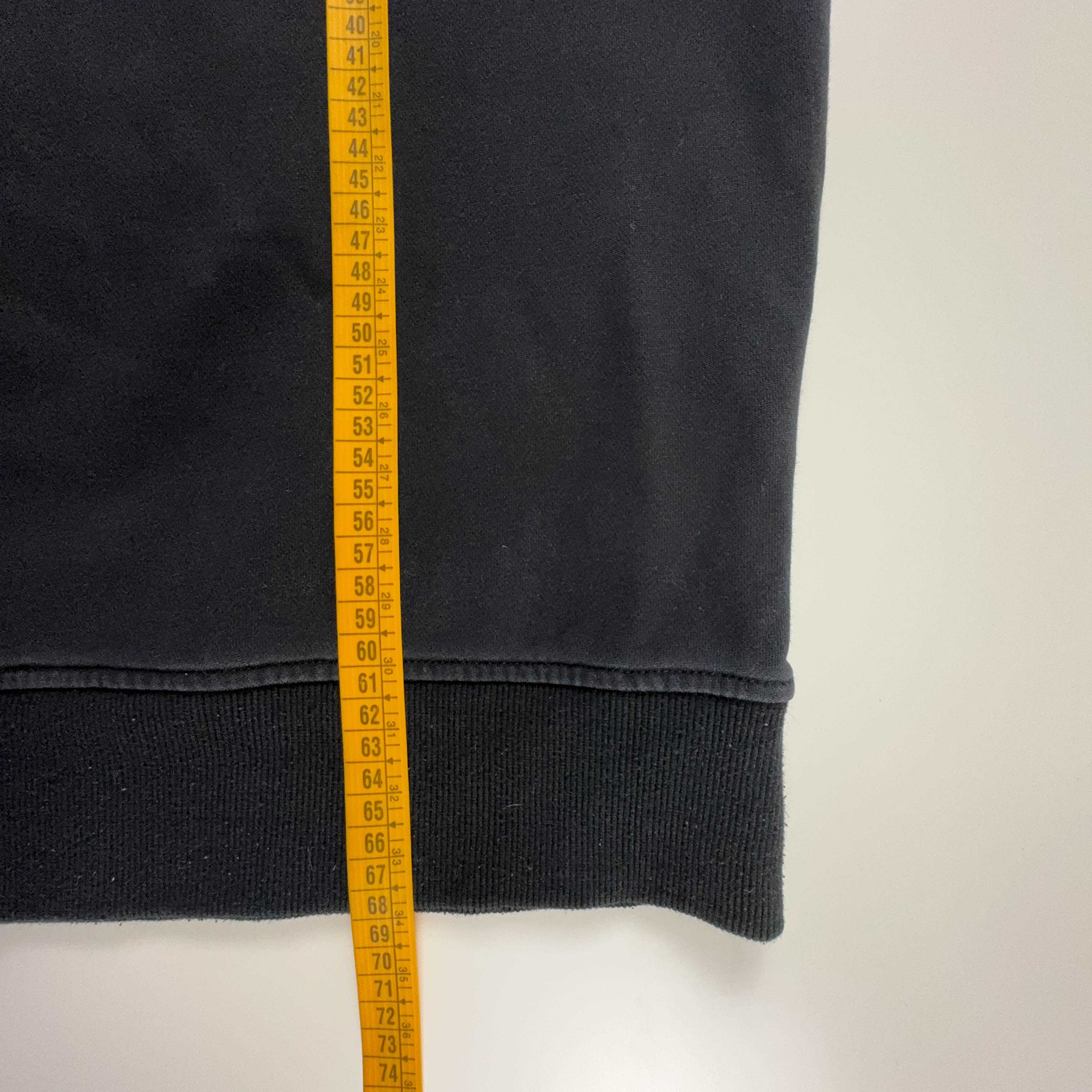 Felpa Dsquared2 nera a girocollo con logo stampato - Taglia L uomo