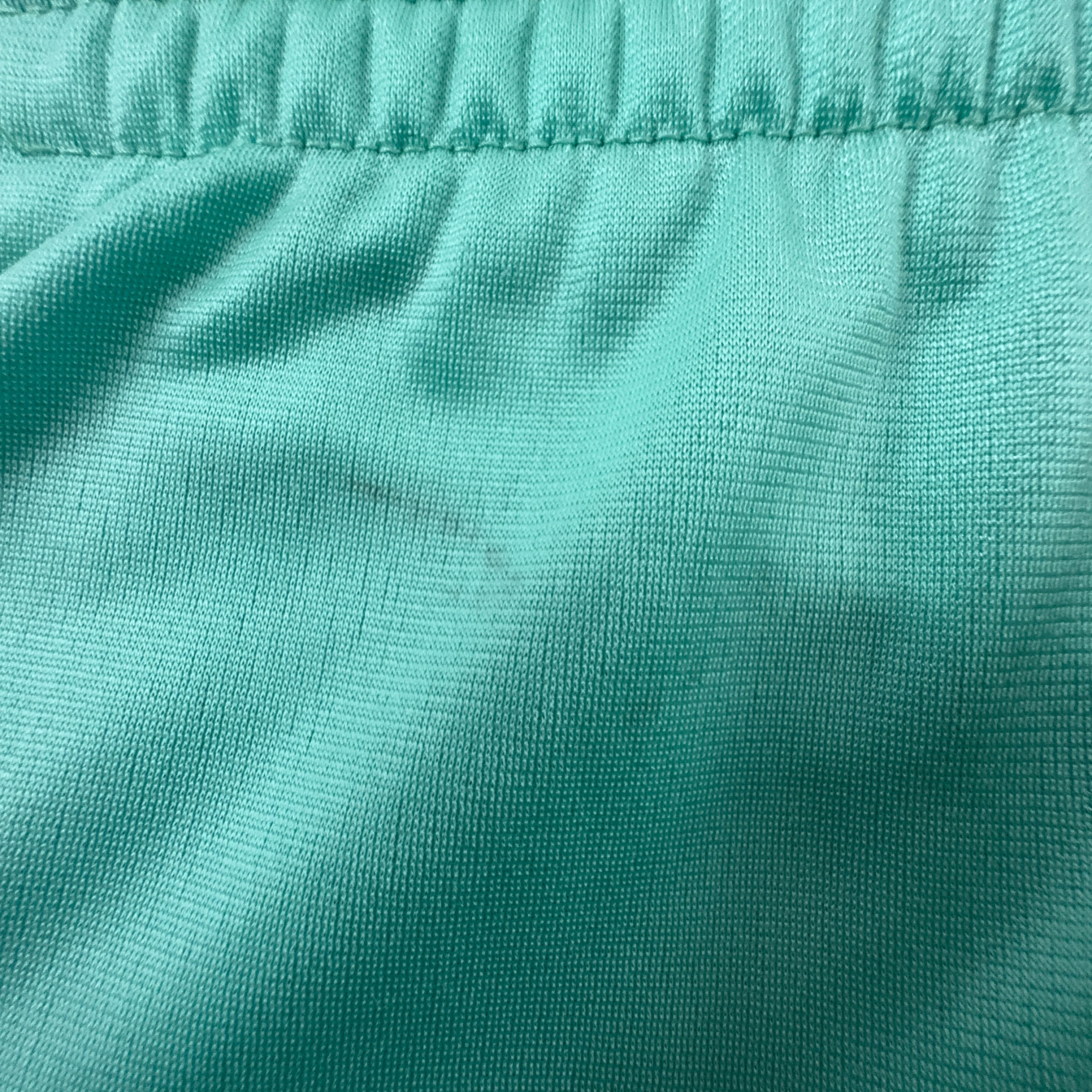 Felpa Lotto Vintage verde acqua con zip anni 90 - Taglia S/M uomo