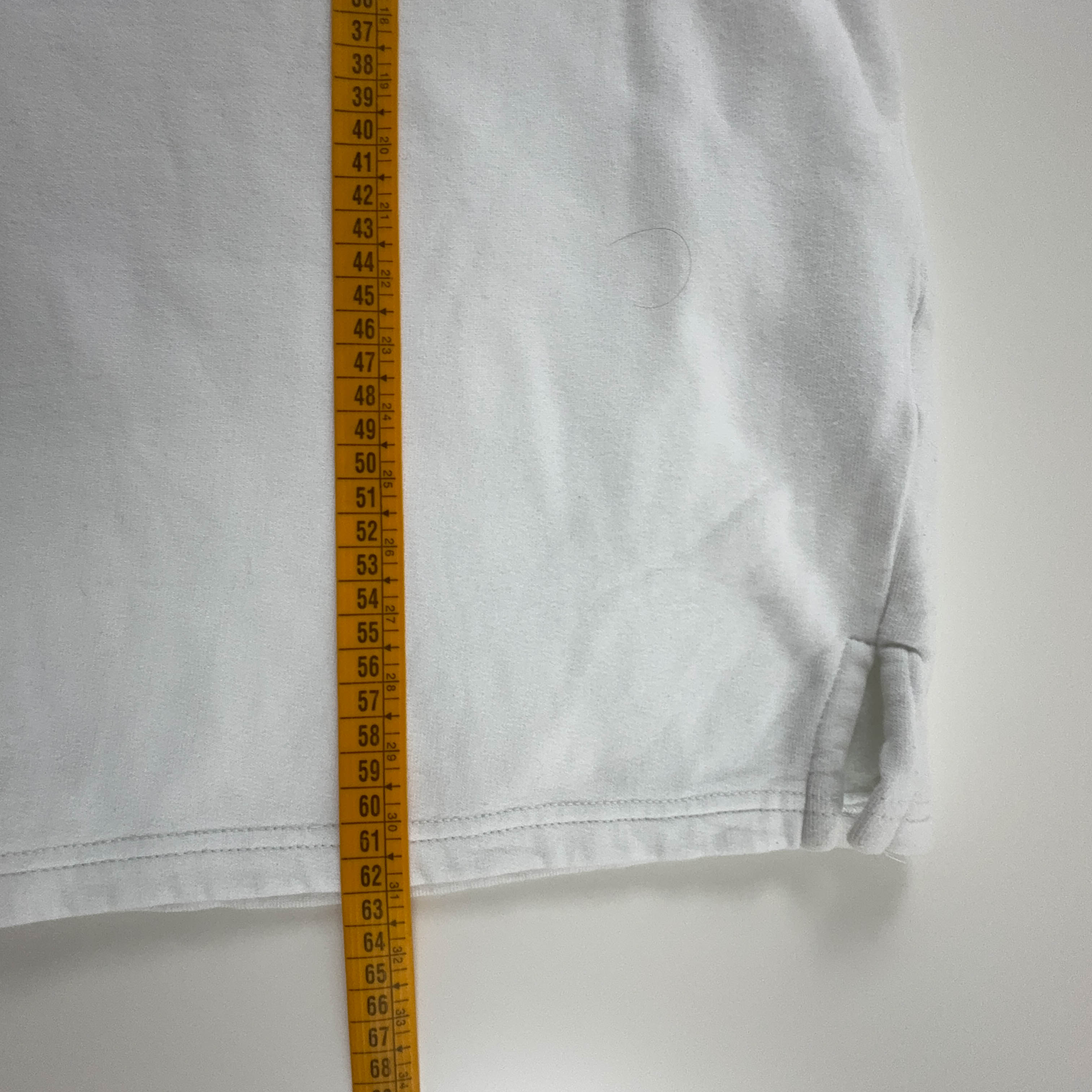 Felpa Adidas Vintage bianca a girocollo anni 90 - Taglia S/M uomo