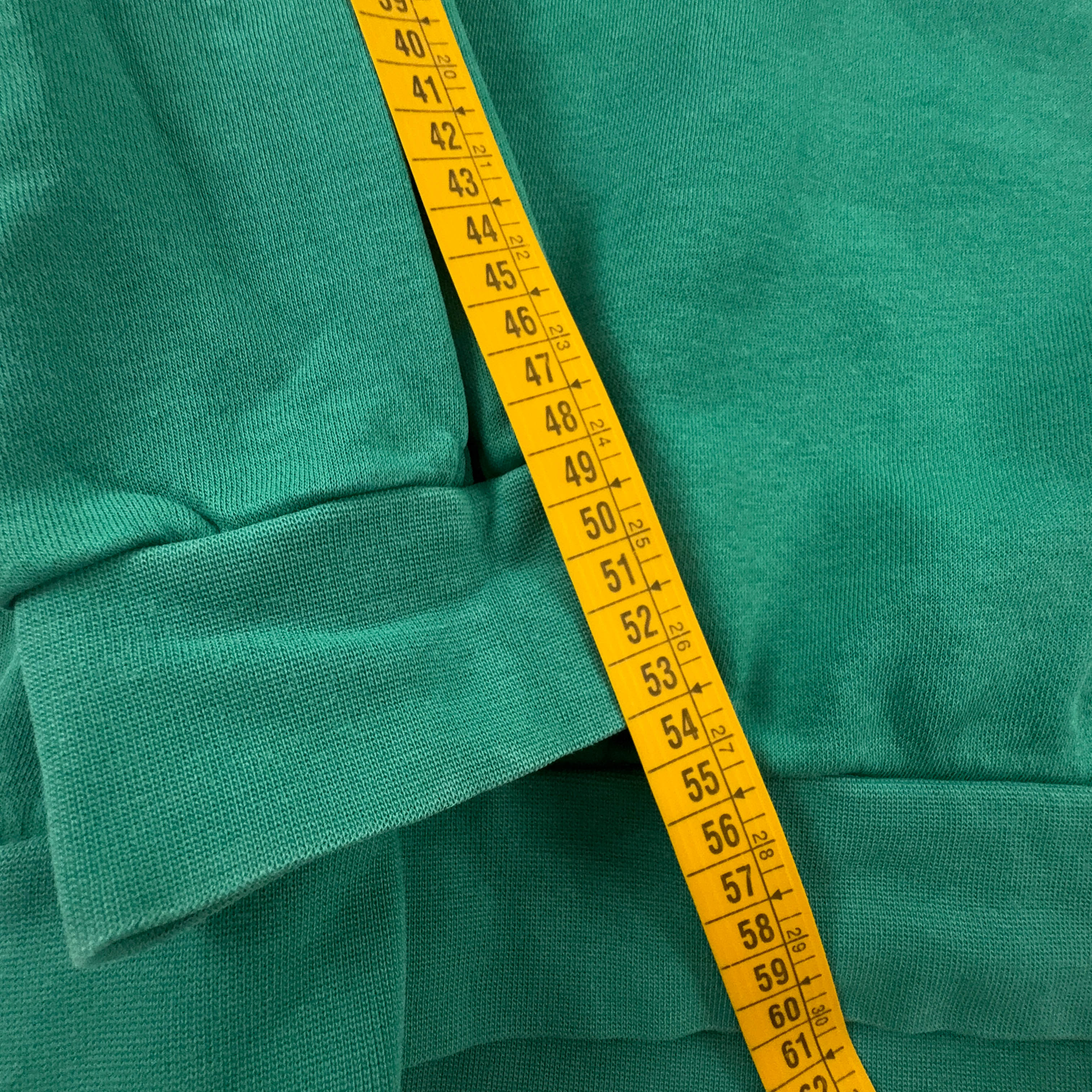 Felpa Adidas Vintage verde a girocollo 70% cotone - Taglia M uomo