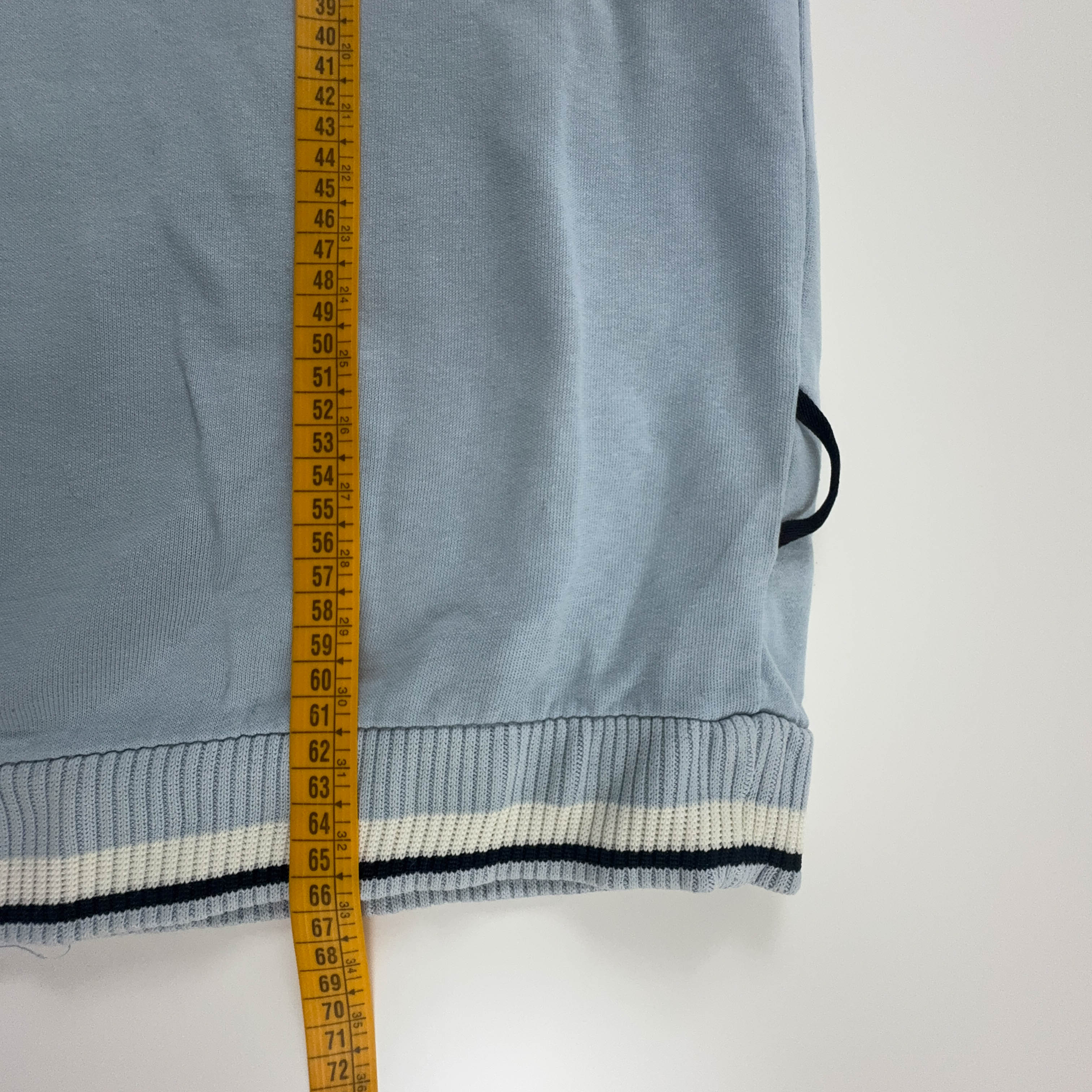 Felpa Puma Vintage azzurra con cappuccio anni 2000 - Taglia M/L uomo