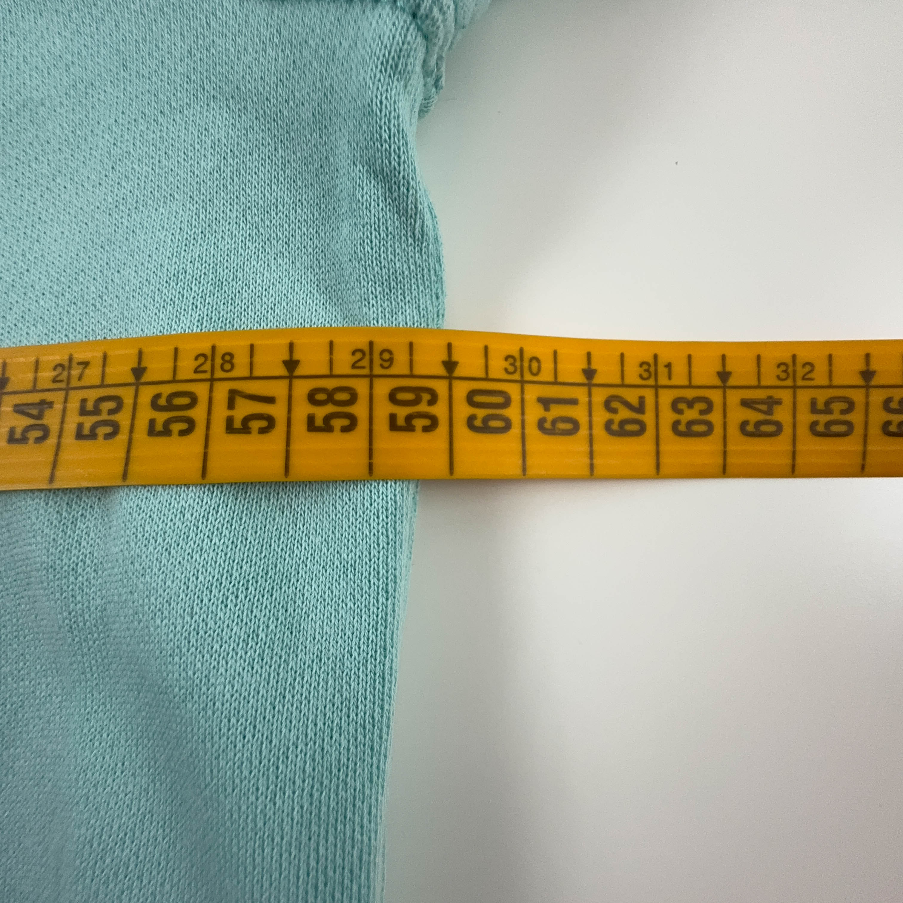 Felpa Best Company Vintage azzurra a girocollo in cotone - Taglia L uomo