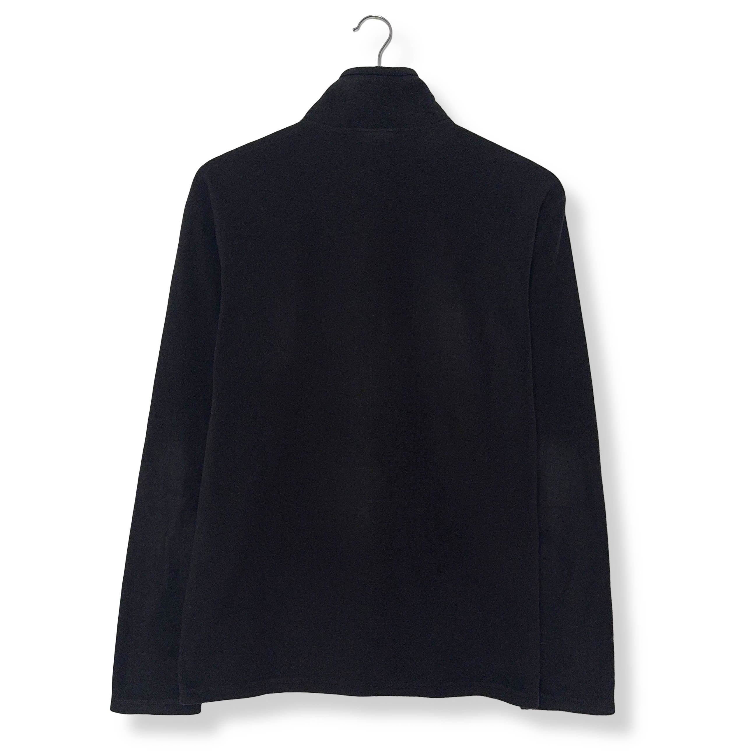 Pile The North Face nero leggero quarter zip logo ricamato - Taglia S uomo