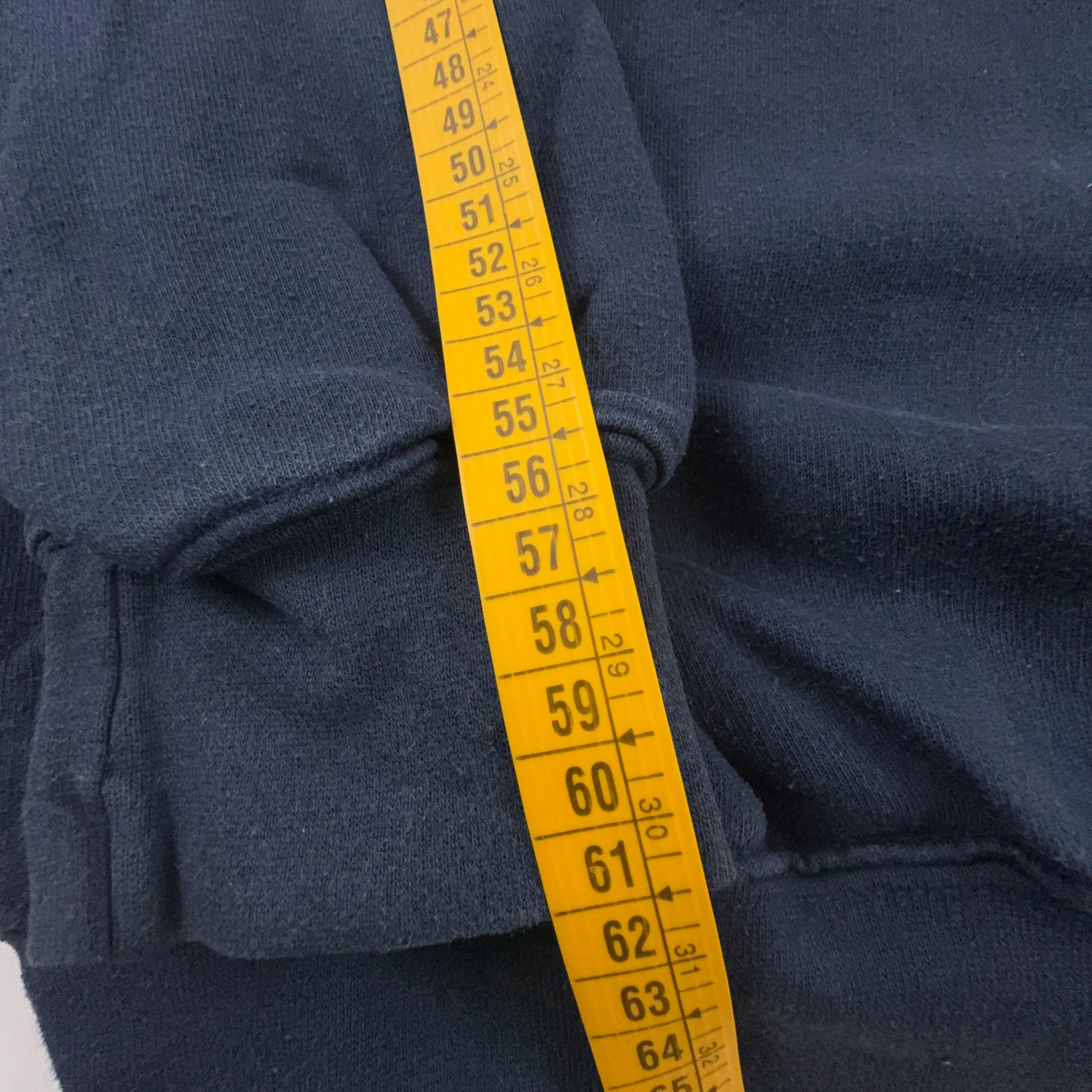 Felpa Timberland Vintage blu scura a girocollo 80% cotone anni 2000 - Taglia L uomo