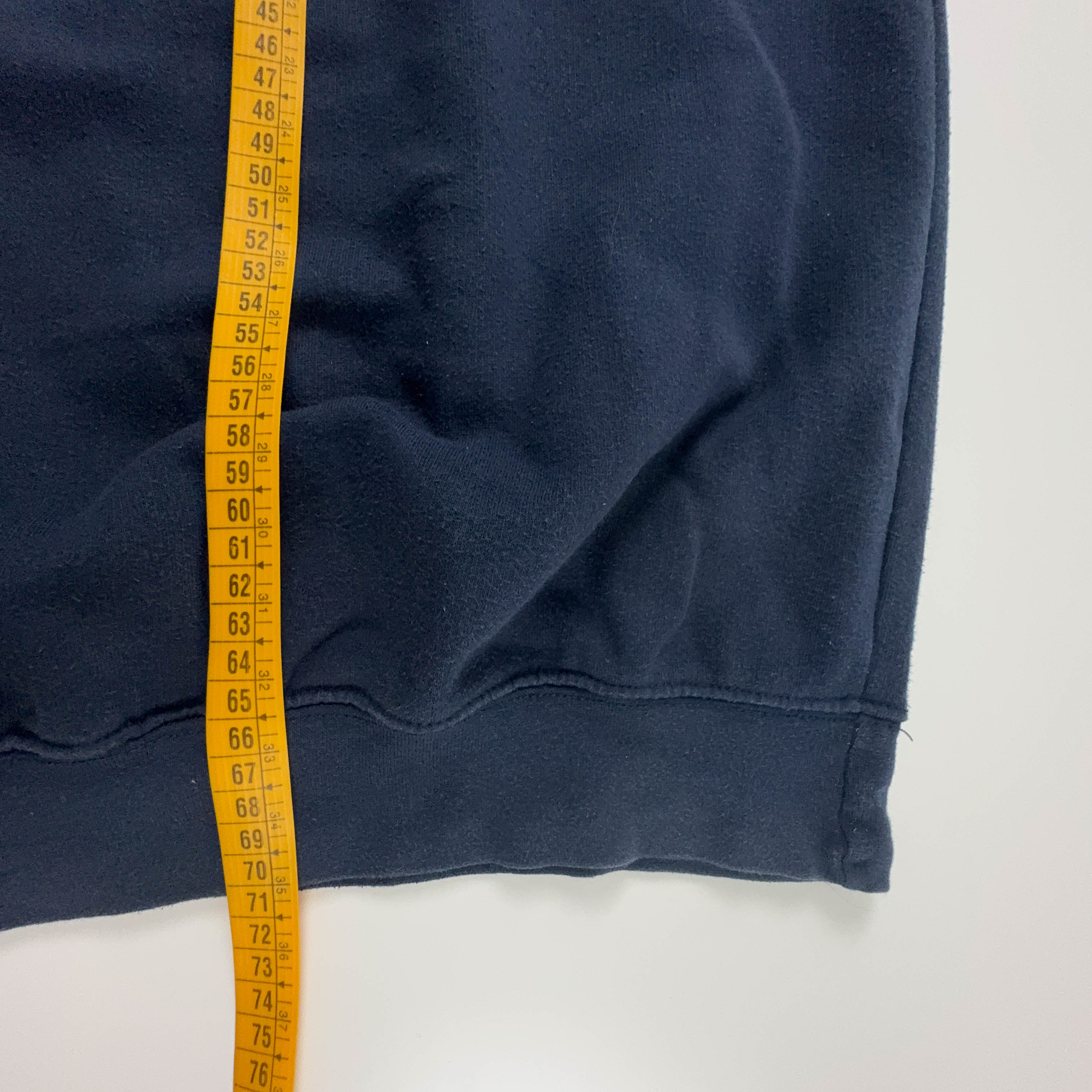 Felpa Timberland Vintage blu scura a girocollo 80% cotone anni 2000 - Taglia L uomo