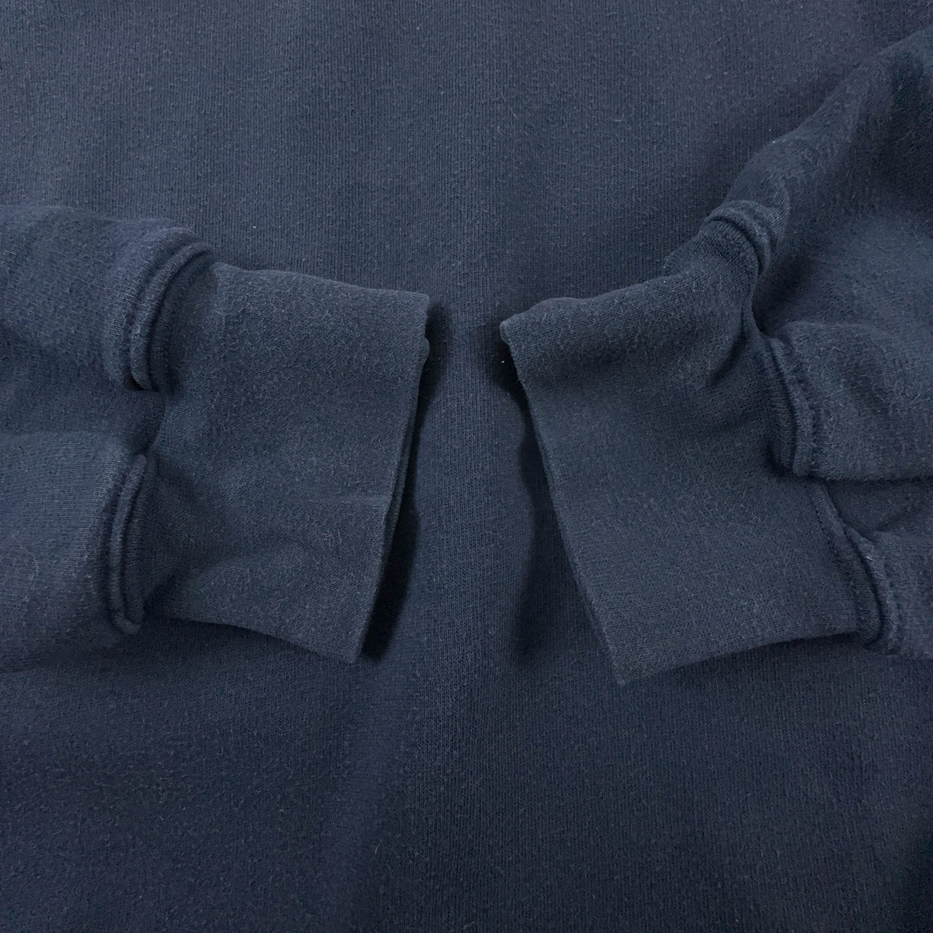 Felpa Timberland Vintage blu scura a girocollo 80% cotone anni 2000 - Taglia L uomo