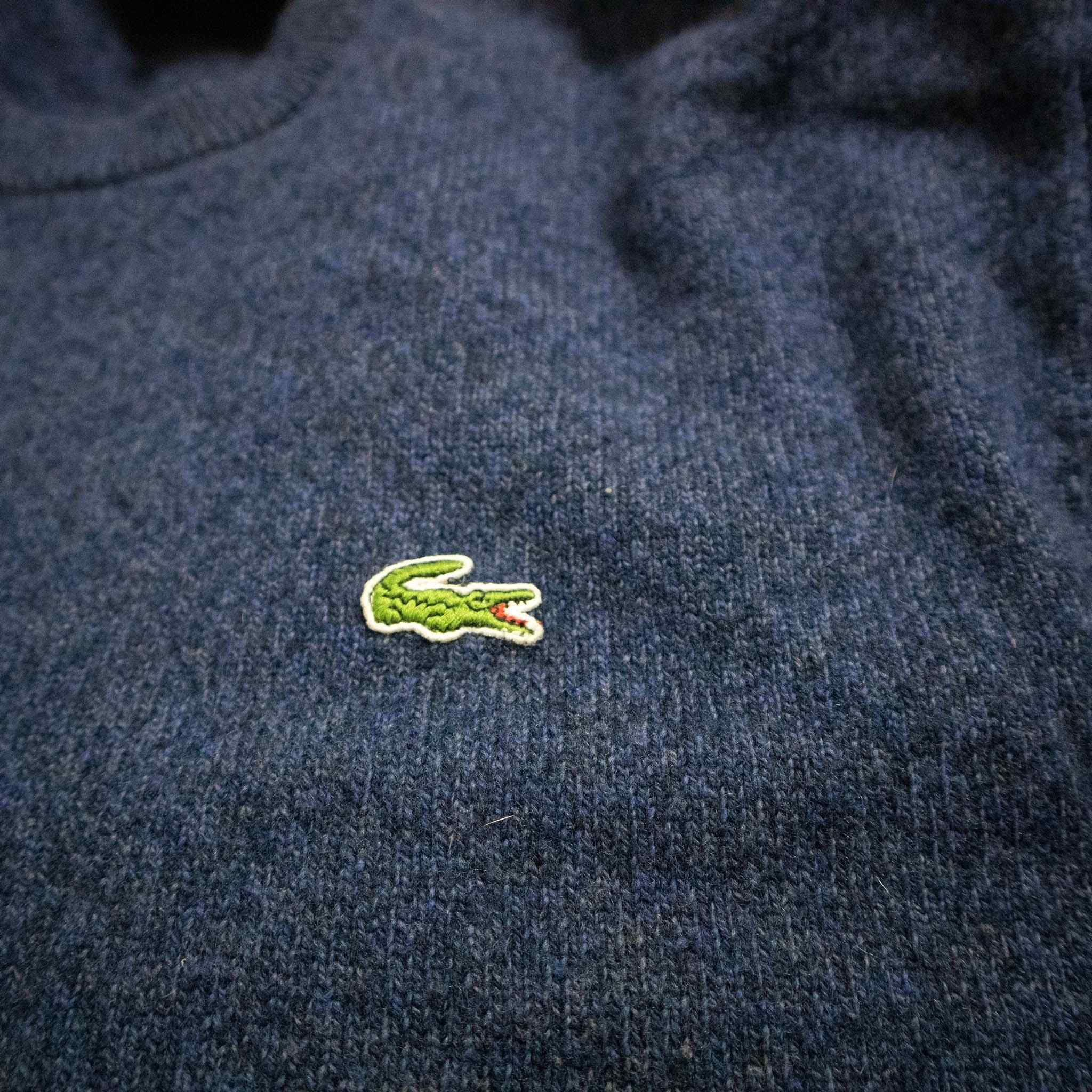 Lacoste Vintage 100% wool sweater - Size L/XL