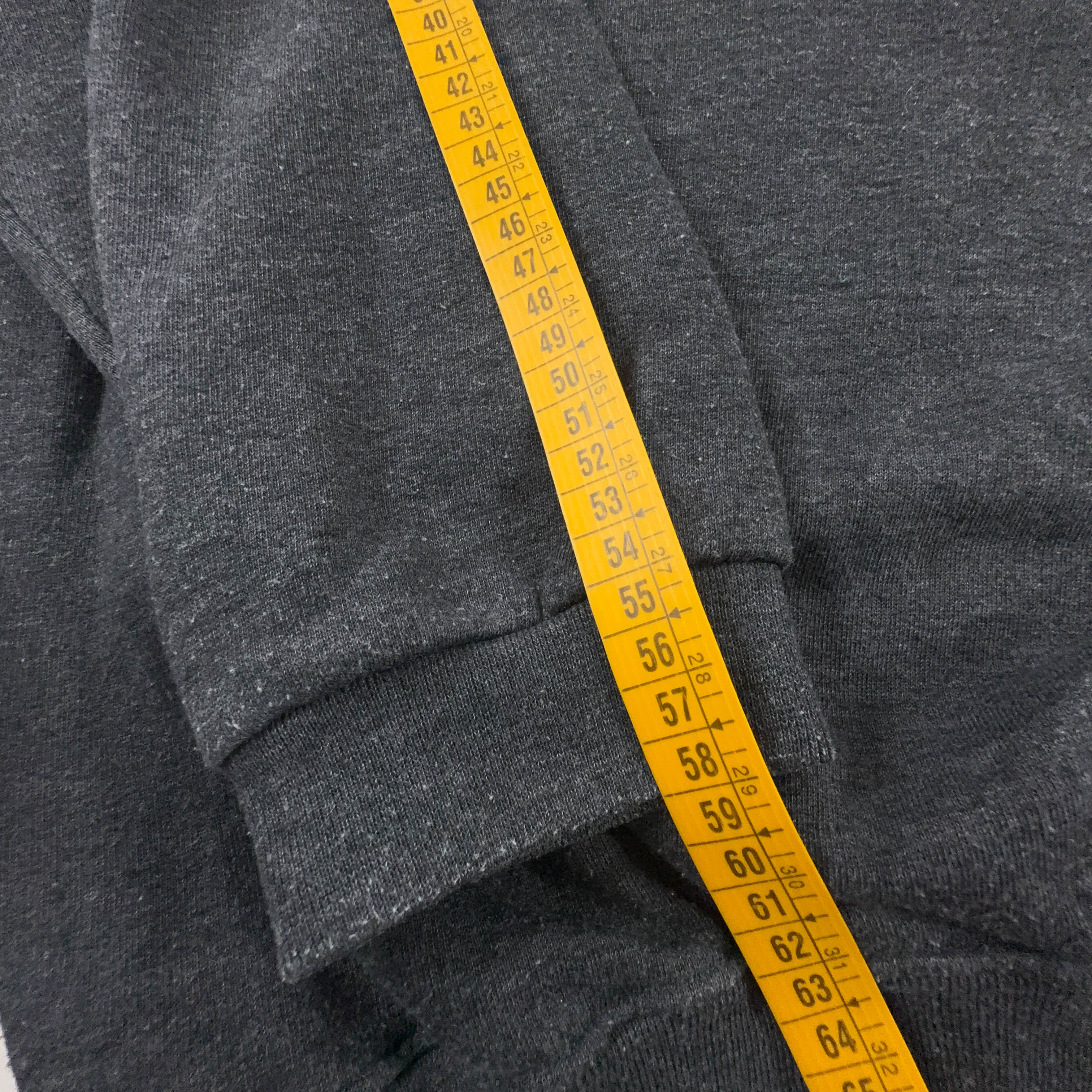 Felpa Levi's Vintage grigia a girocollo 65% cotone anni 80 - Taglia L uomo